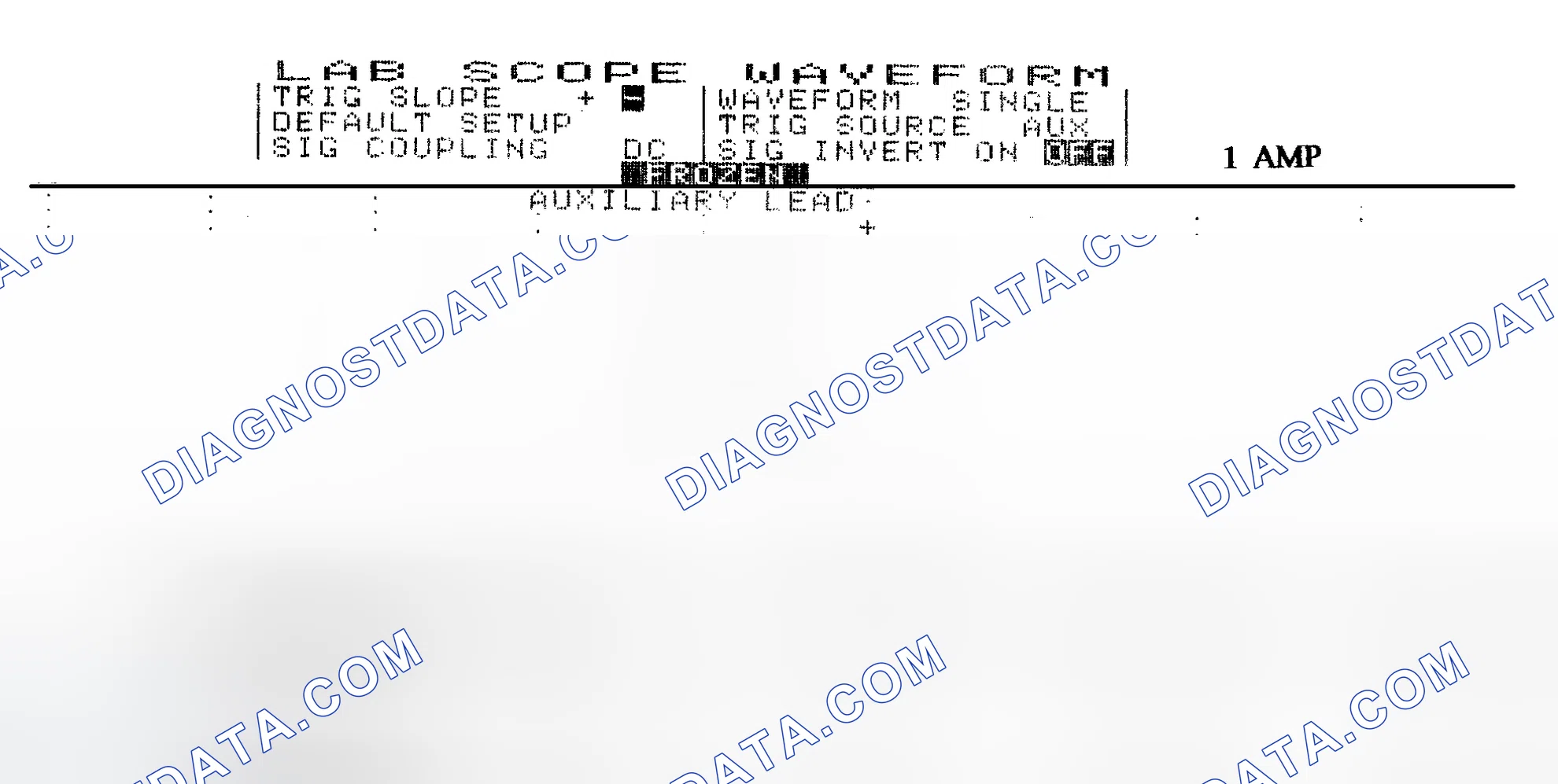 Scheme 20: Single Injector w/Normal Current Flow - Current Pattern