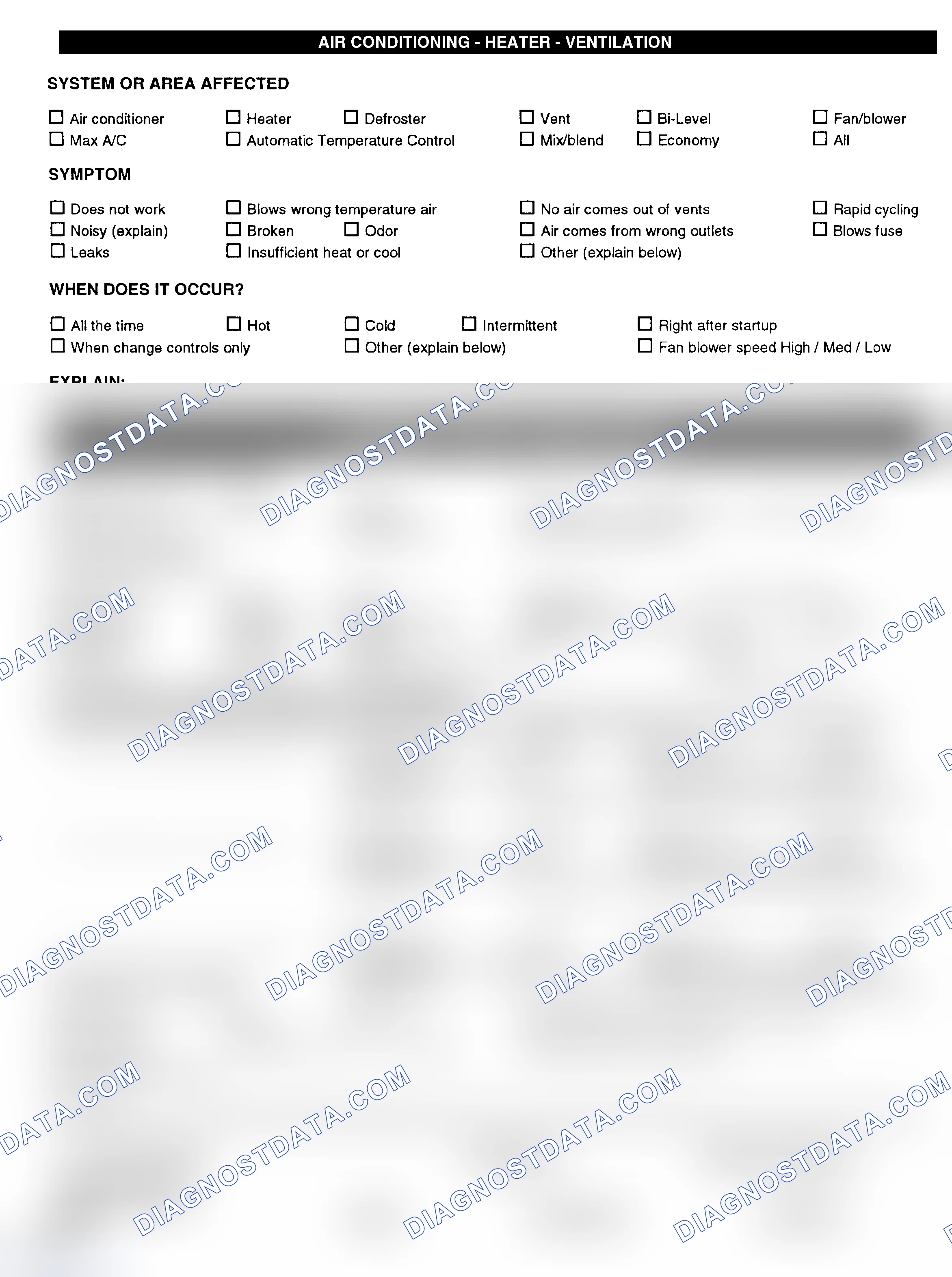 Scheme 4: Symptom Check List - Page 3