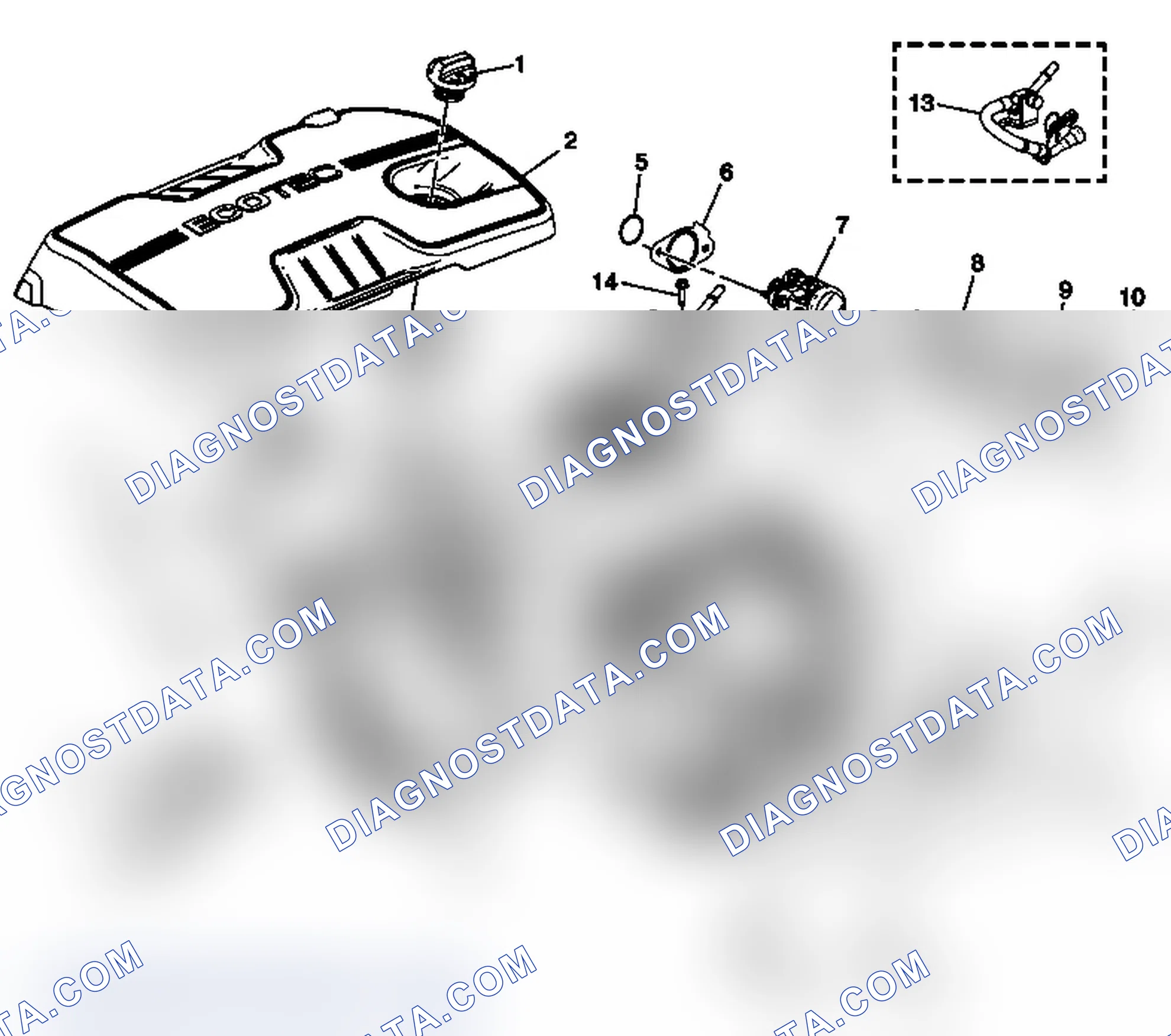 Scheme 18: Intake Manifold and Components