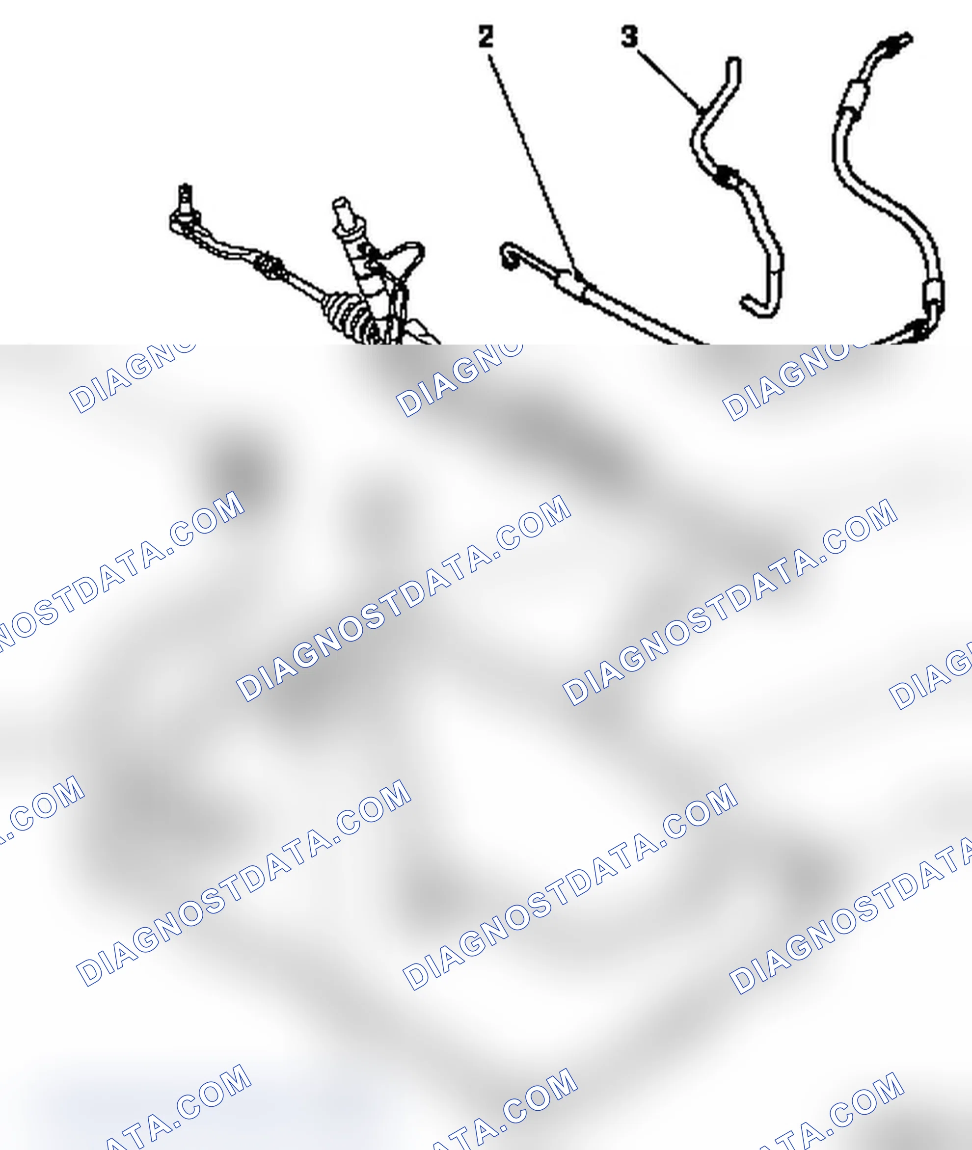 Component Location Illustration: Steering
