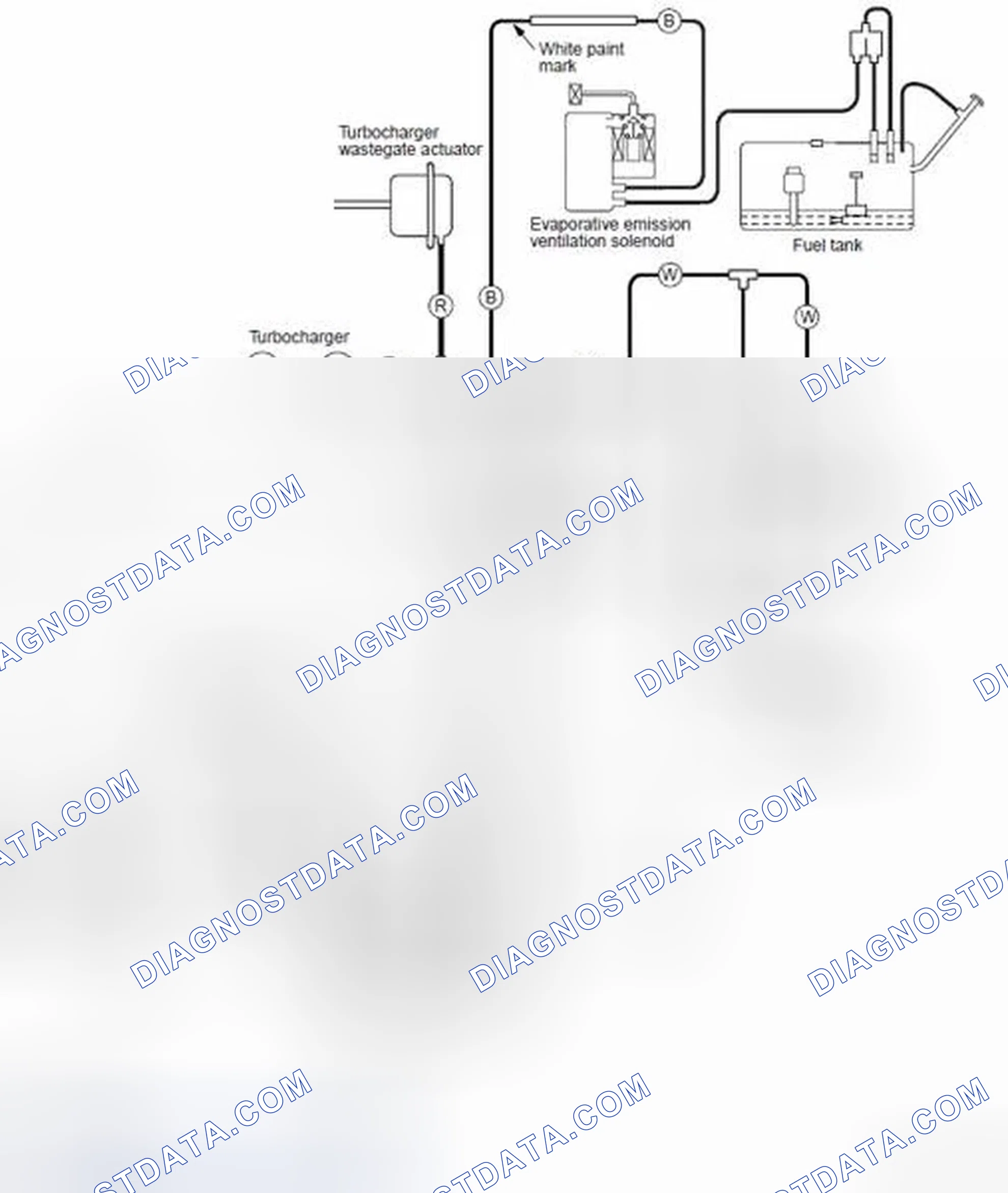 Scheme 49: VACUUM HOSE ROUTING