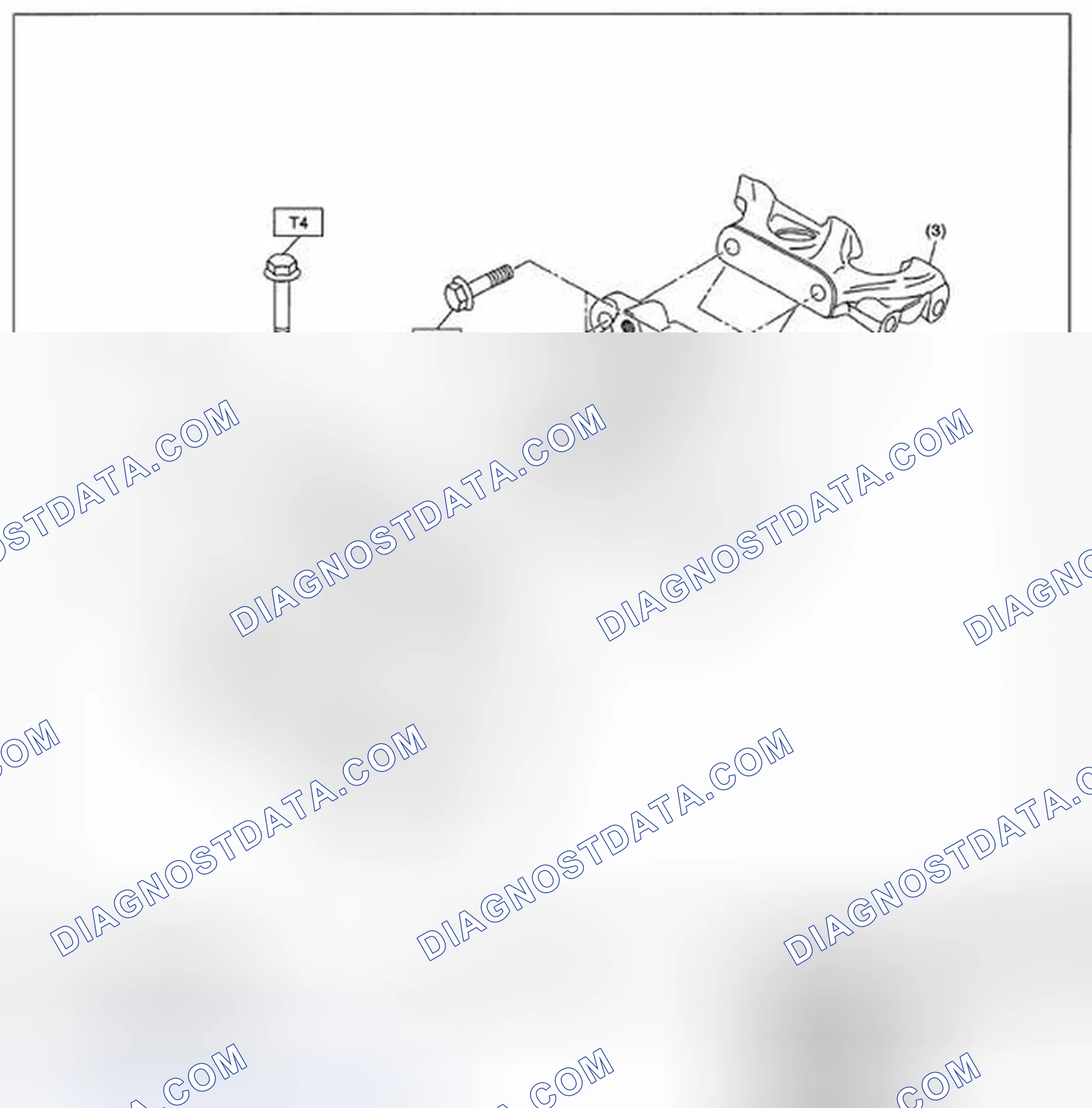 Scheme 8: ENGINE MOUNTING