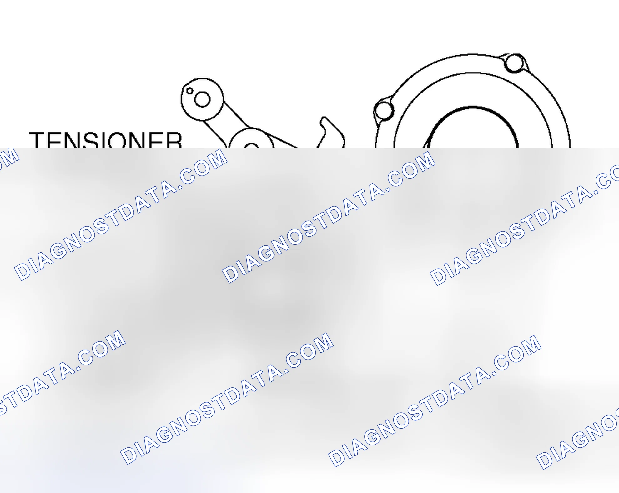 Scheme 268: GENERATOR DRIVE BELT TENSION ADJUSTMENT
