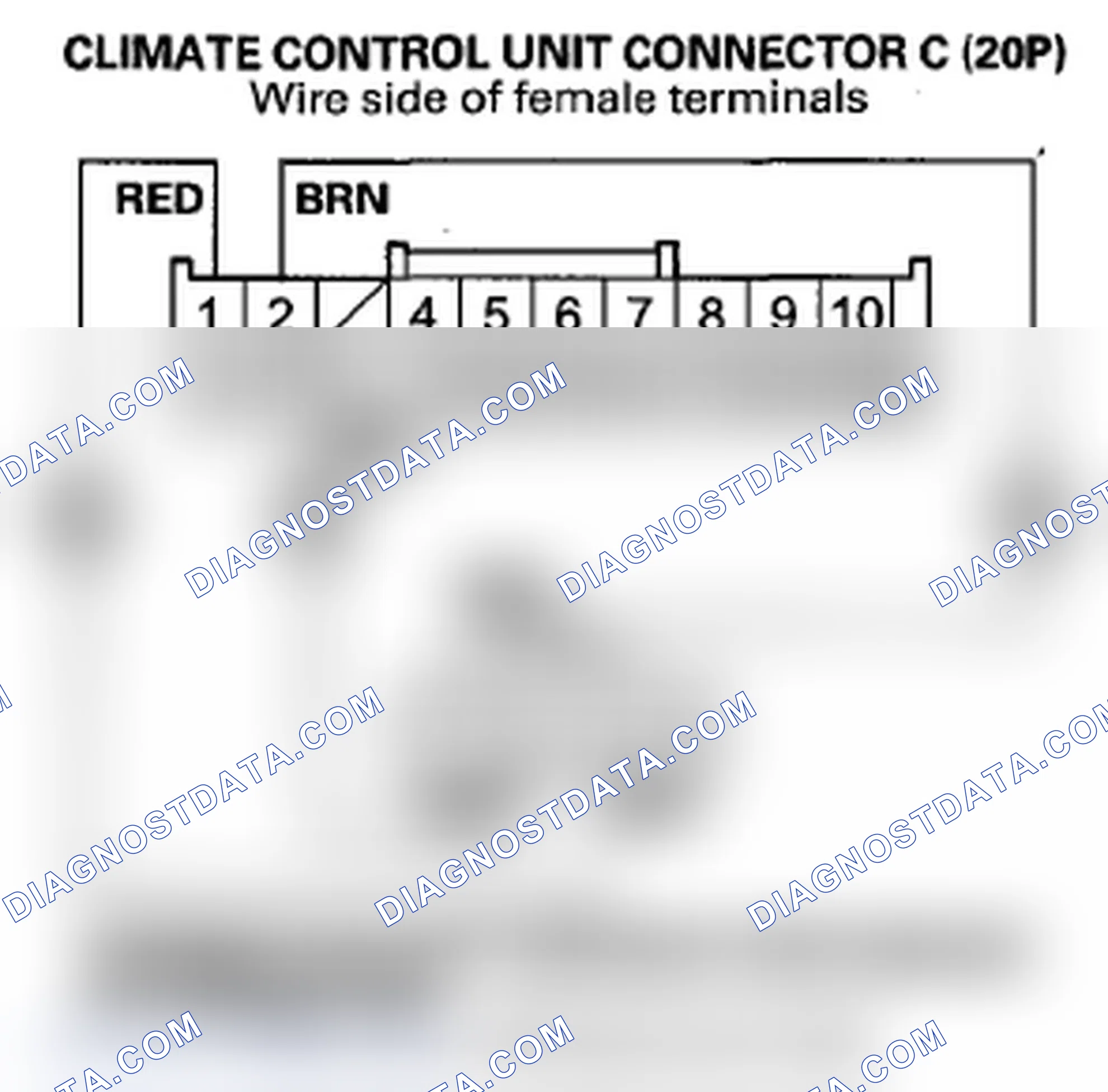 Scheme 93: DTC B2967 or DTC indicator A and Windshield Defrost: An Open in the Humidity Sensor Circuit