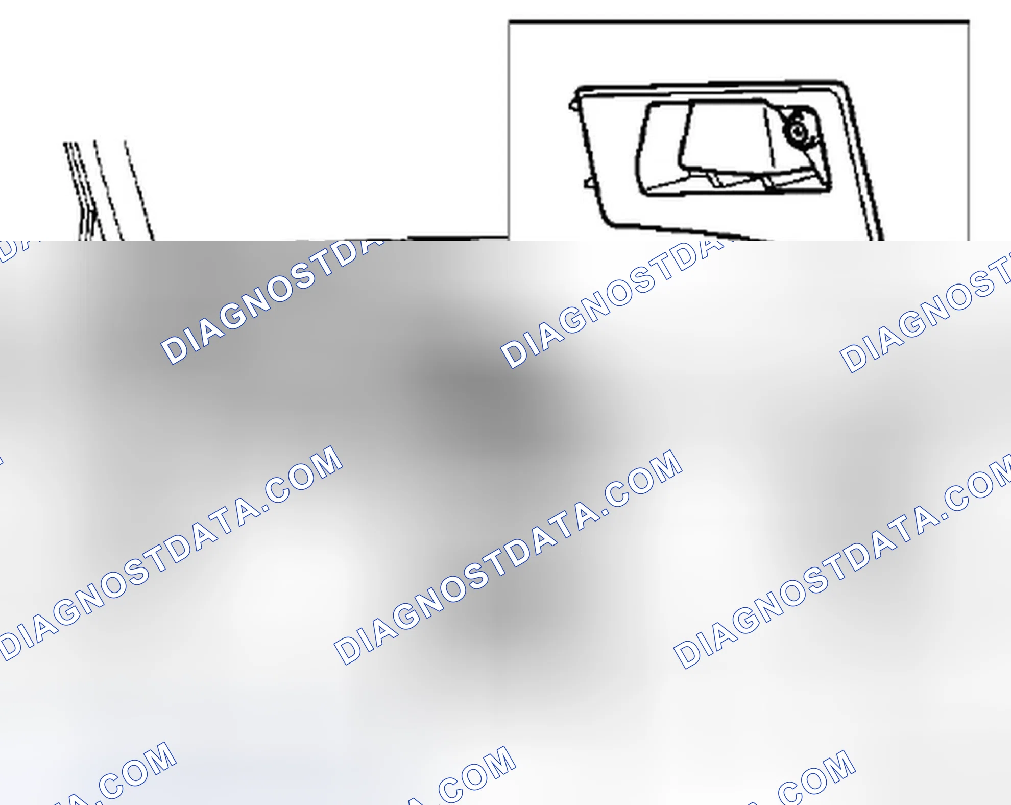 Scheme 73: Front footwell air outlet, location - GF83.10-P-2109-02A