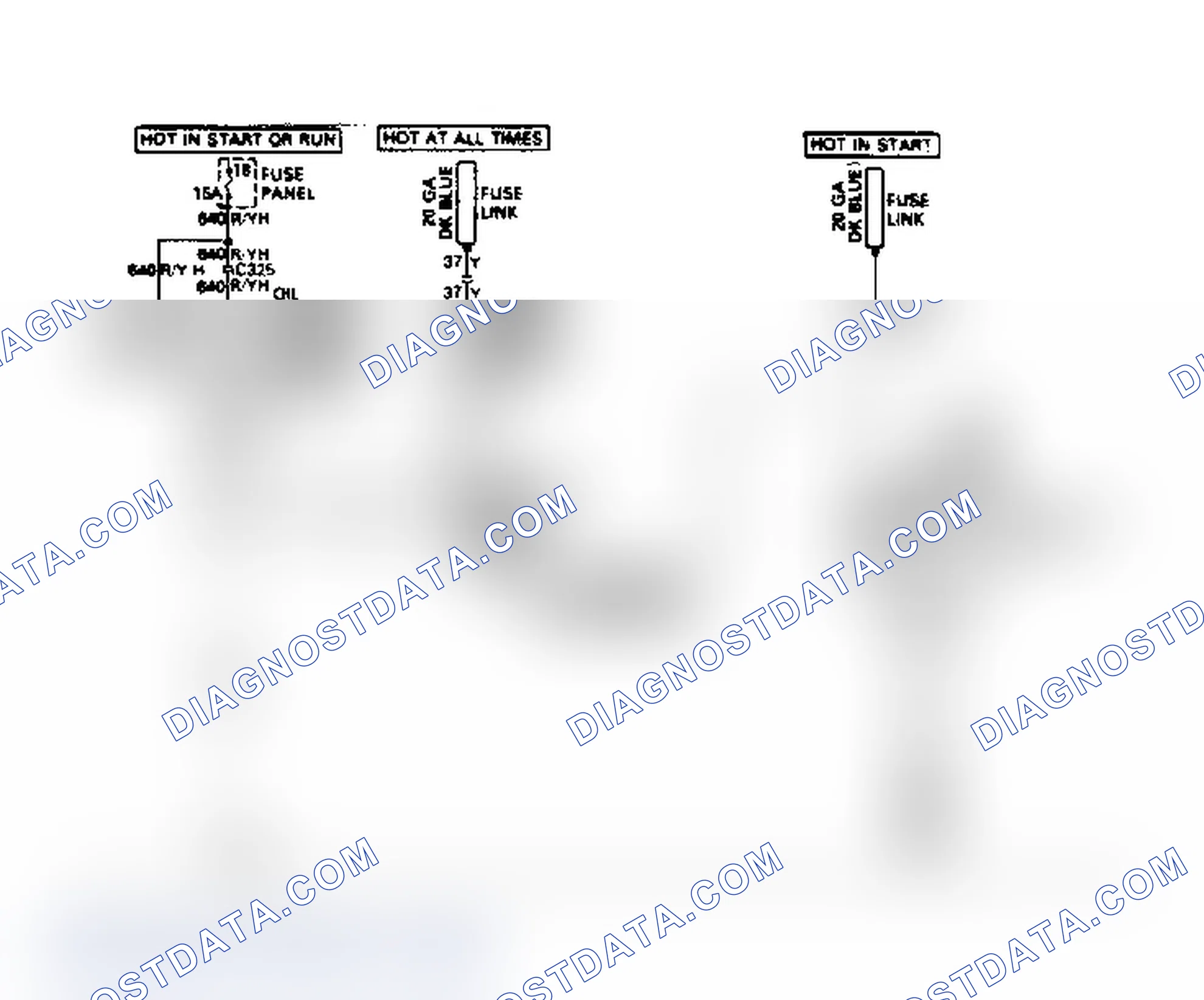 Scheme 25: Wiring Diagram For 7.5L With Single Tank