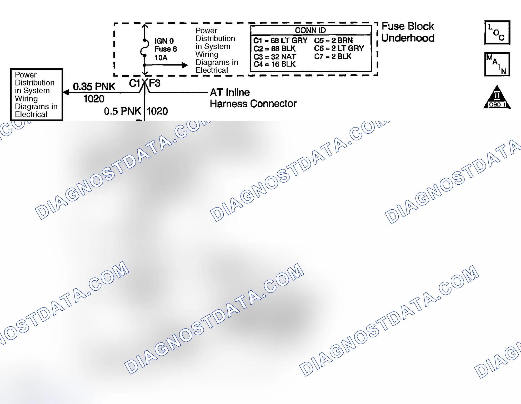 Scheme 727: DTC P0753: Open Or Short In The 1-2 SS Valve Circuit Or The 1-2 SS Valve