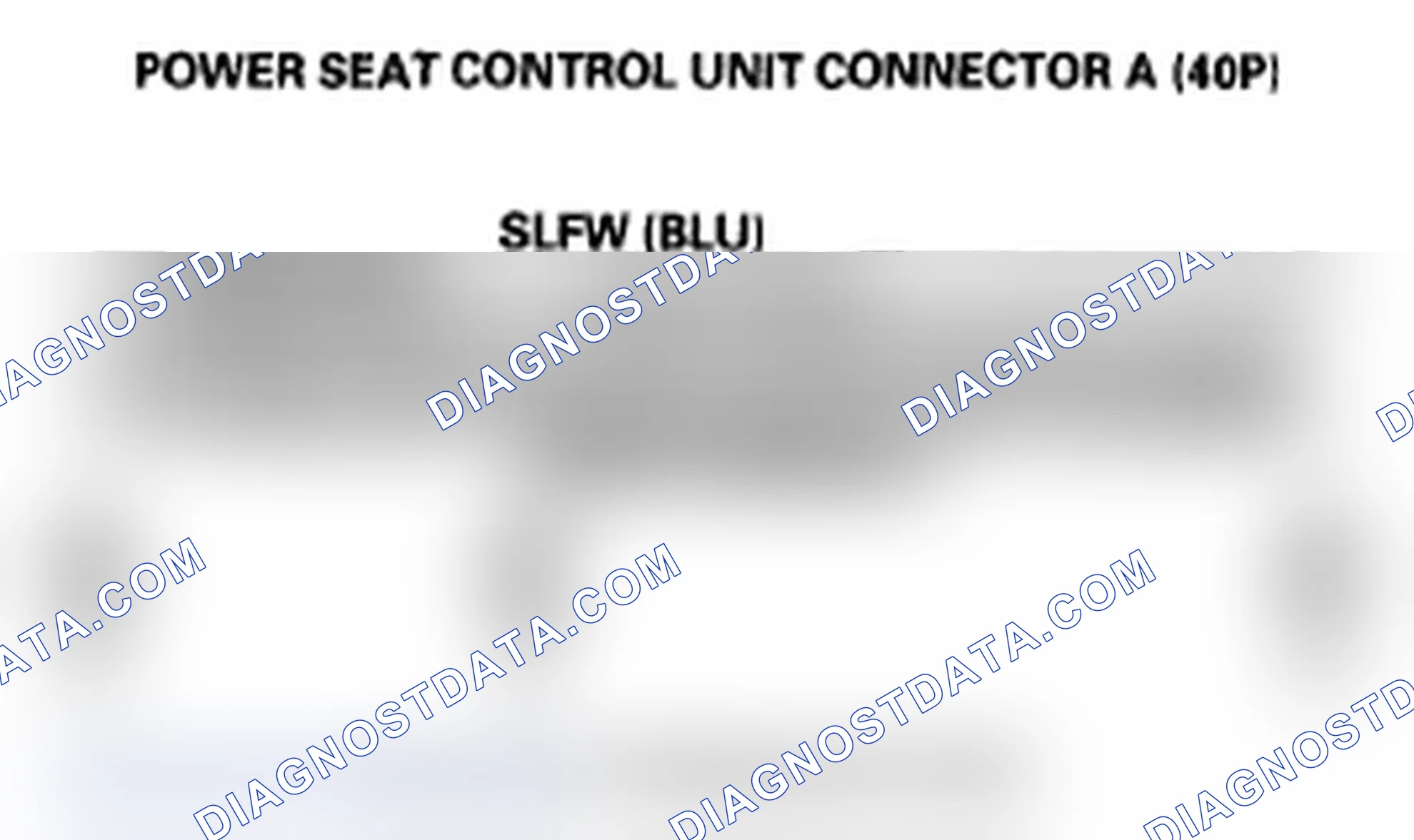 Scheme 65: DTC B1844: Power Seat Slide Switch Circuit Malfunction