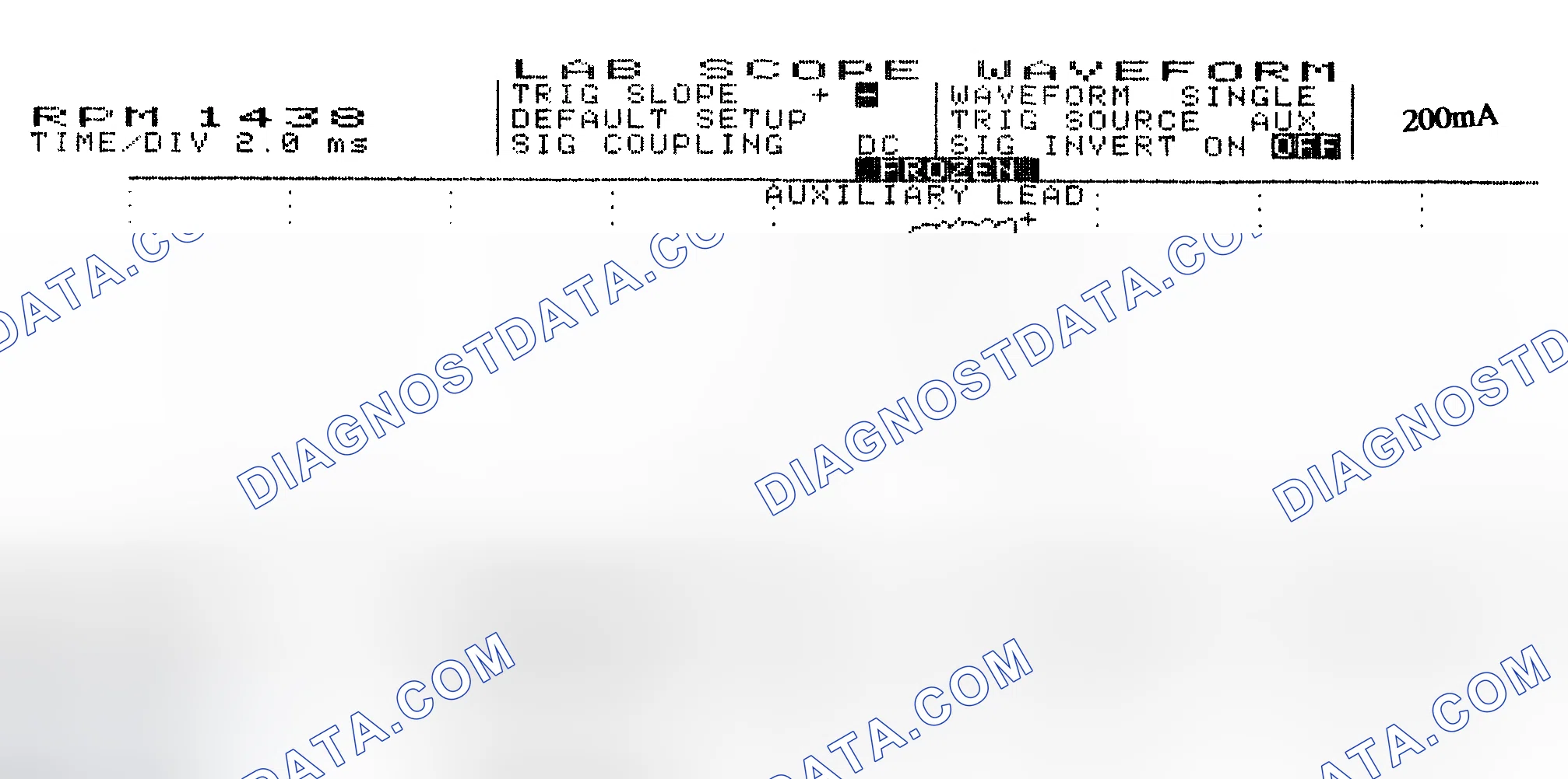 Scheme 15: Single Injector w/Normal Current Flow - Current Pattern