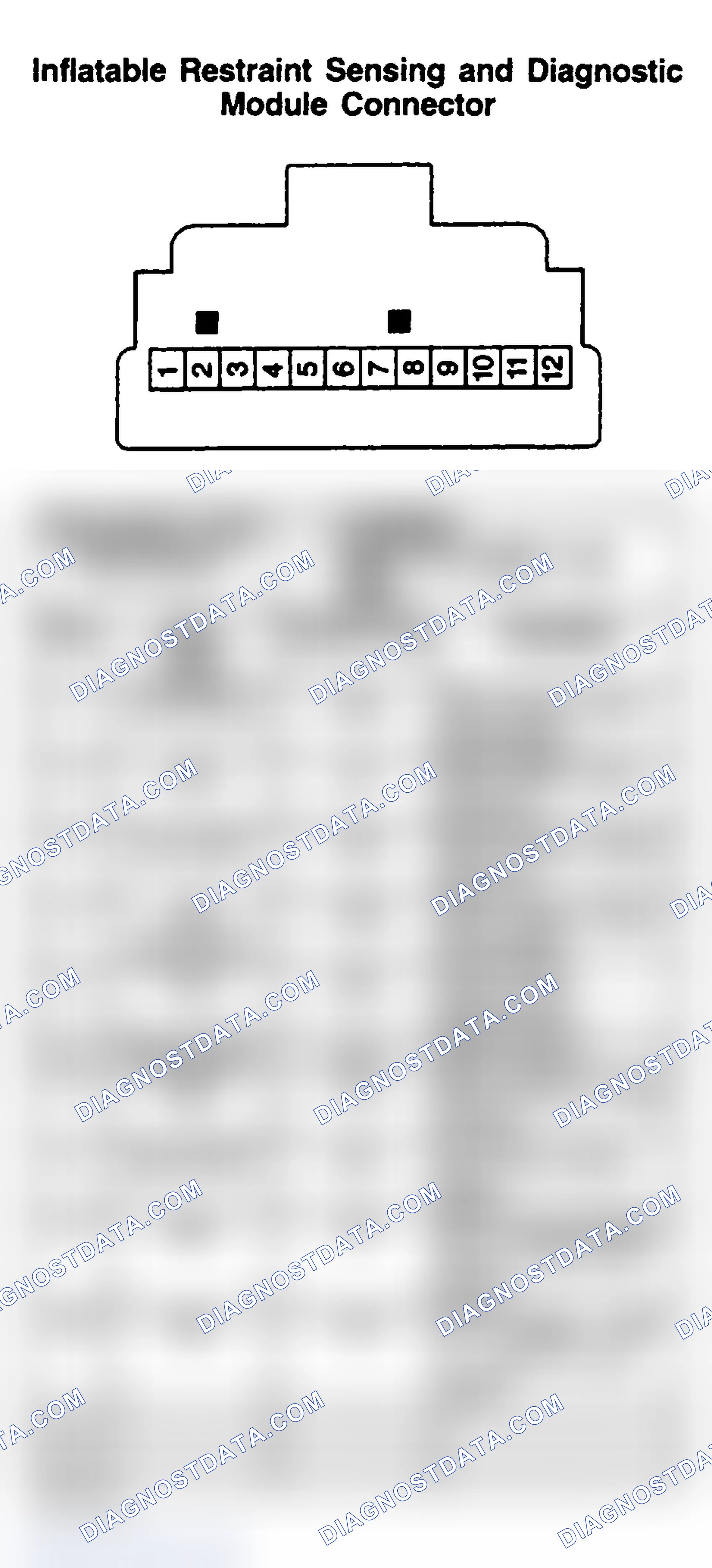 Scheme 190: INFLATABLE RESTRAINT SENSING & DIAGNOSTIC MODULE