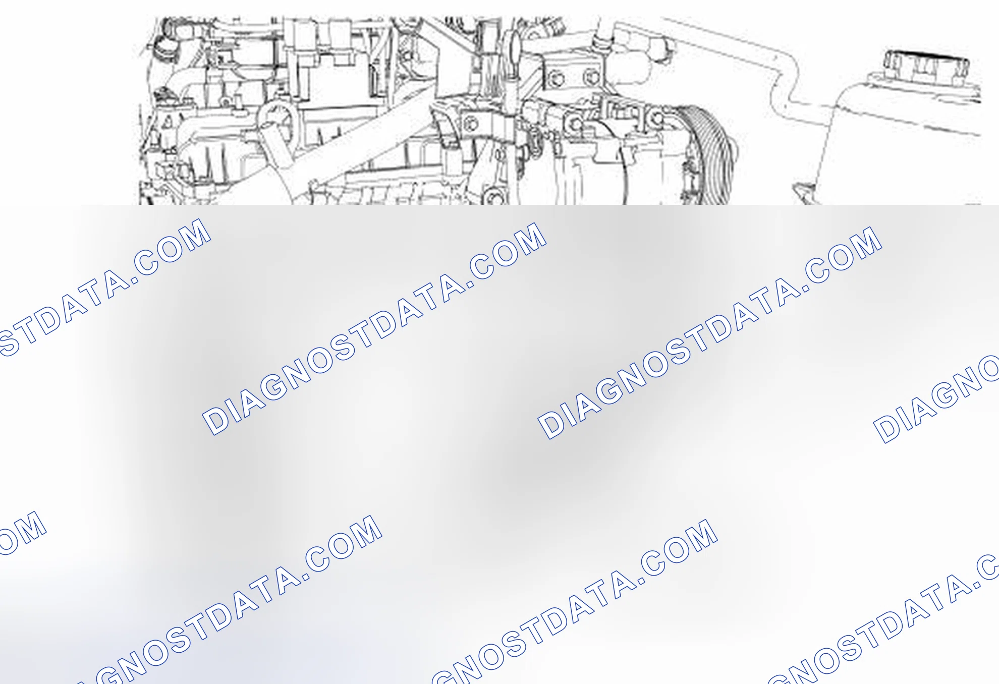 Scheme 28: EGR Valve Heater Hose RH Connections