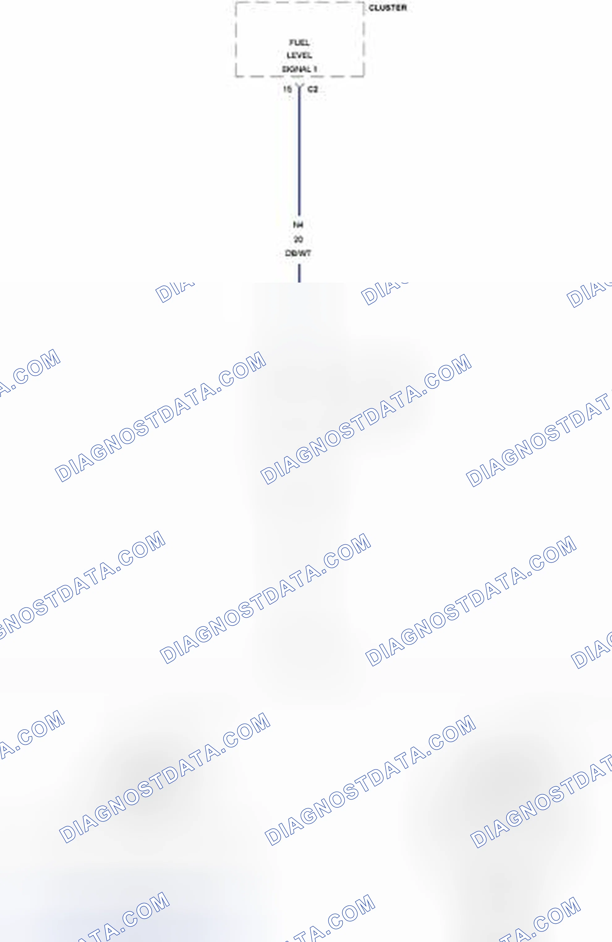 Scheme 102: P0462-FUEL LEVEL SENSOR 1 CIRCUIT LOW