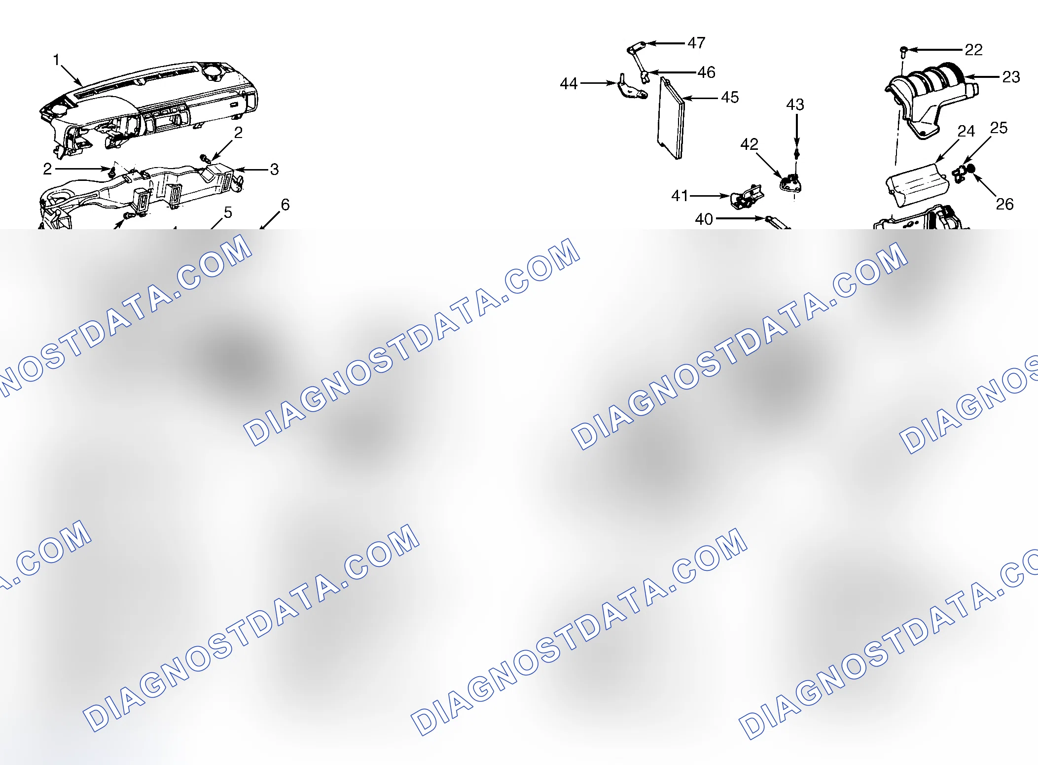 Scheme 2: HEATER CORE R & I (L/M SERIES)