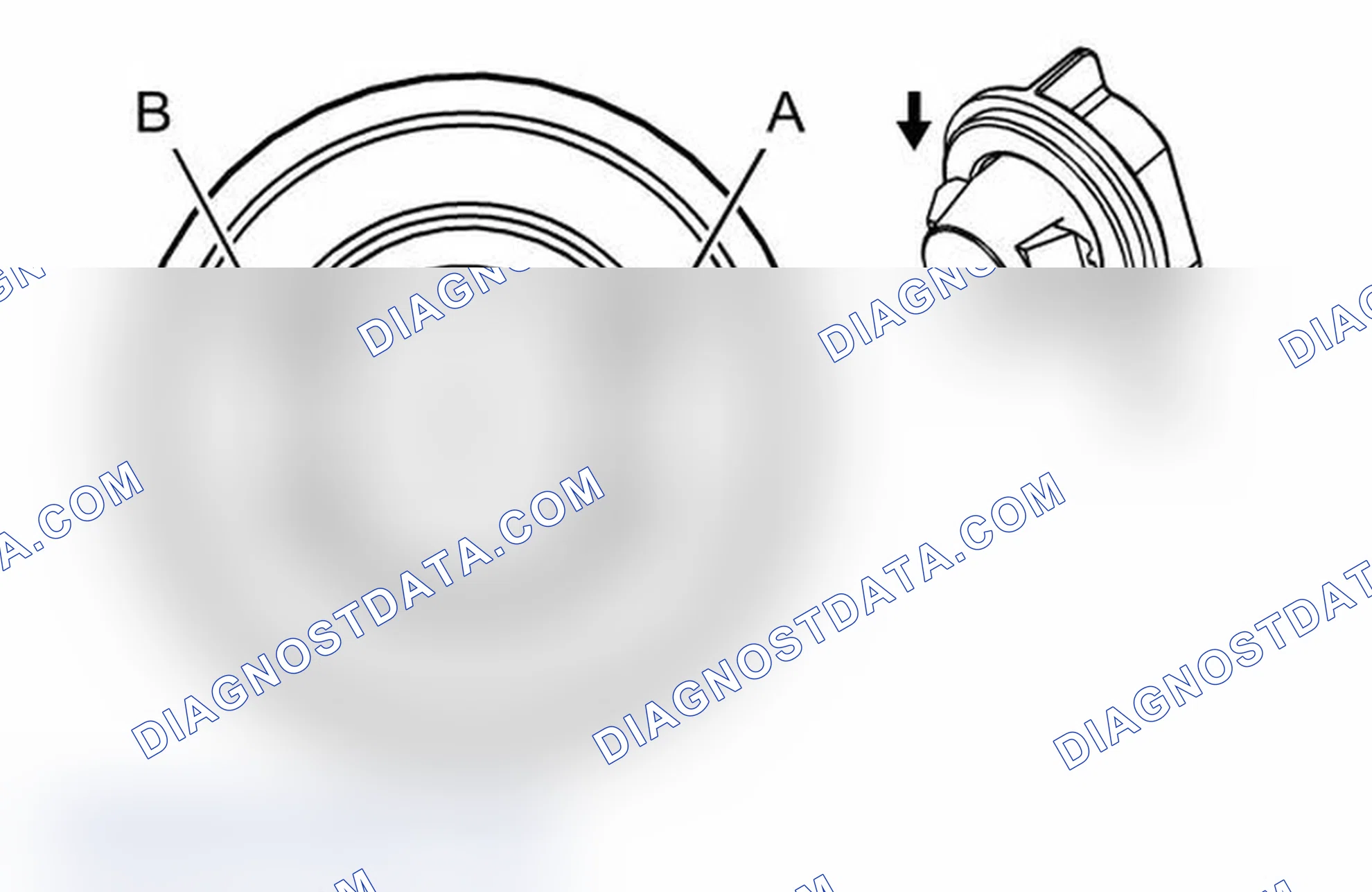 Scheme 494: Side Marker Lamp - Right Rear (X88 without E52 or TB7)