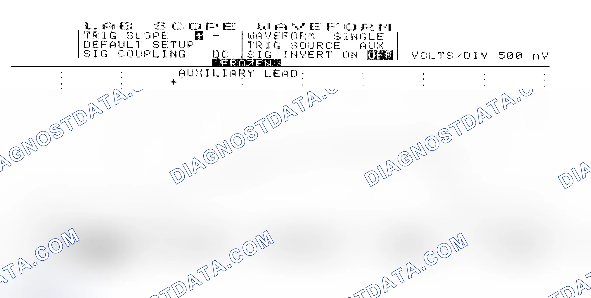 Scheme 14: Single Injector w/Excessive Current Flow - Current Pattern