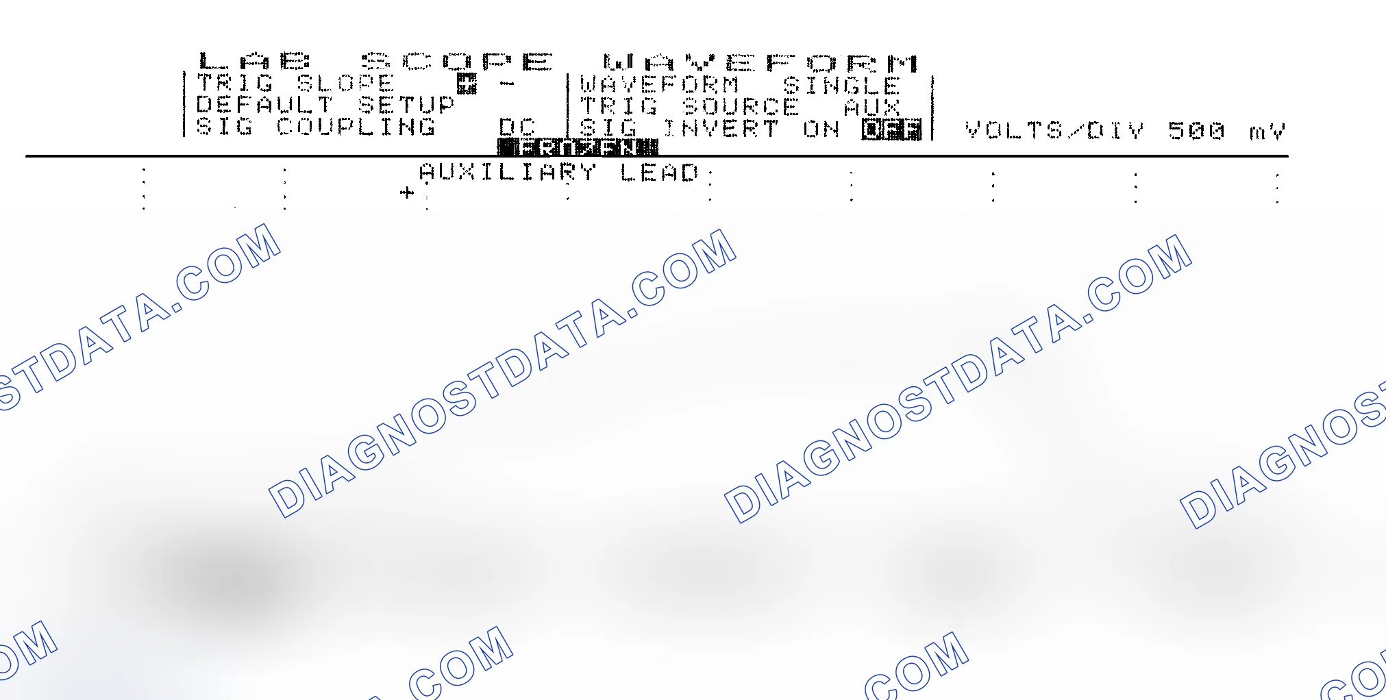 Scheme 14: Single Injector w/Excessive Current Flow - Current Pattern