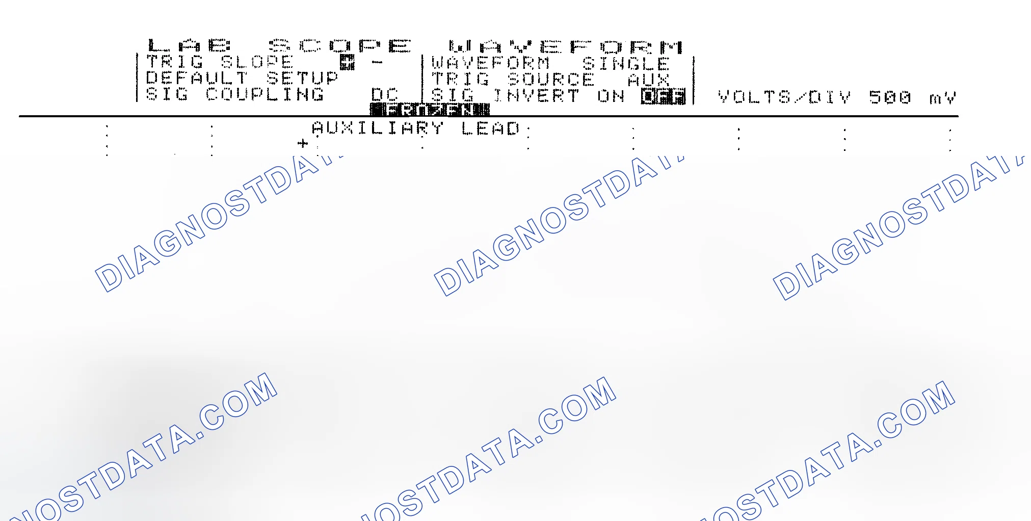 Scheme 14: Single Injector w/Excessive Current Flow - Current Pattern