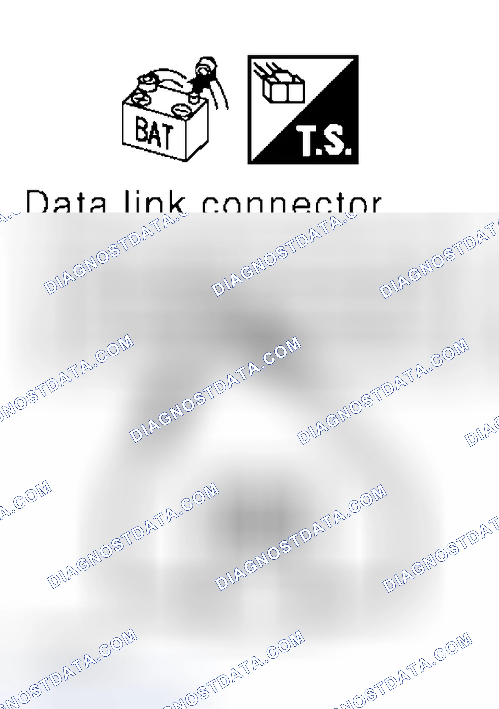 Scheme 721: Data Link Connector Circuit Check