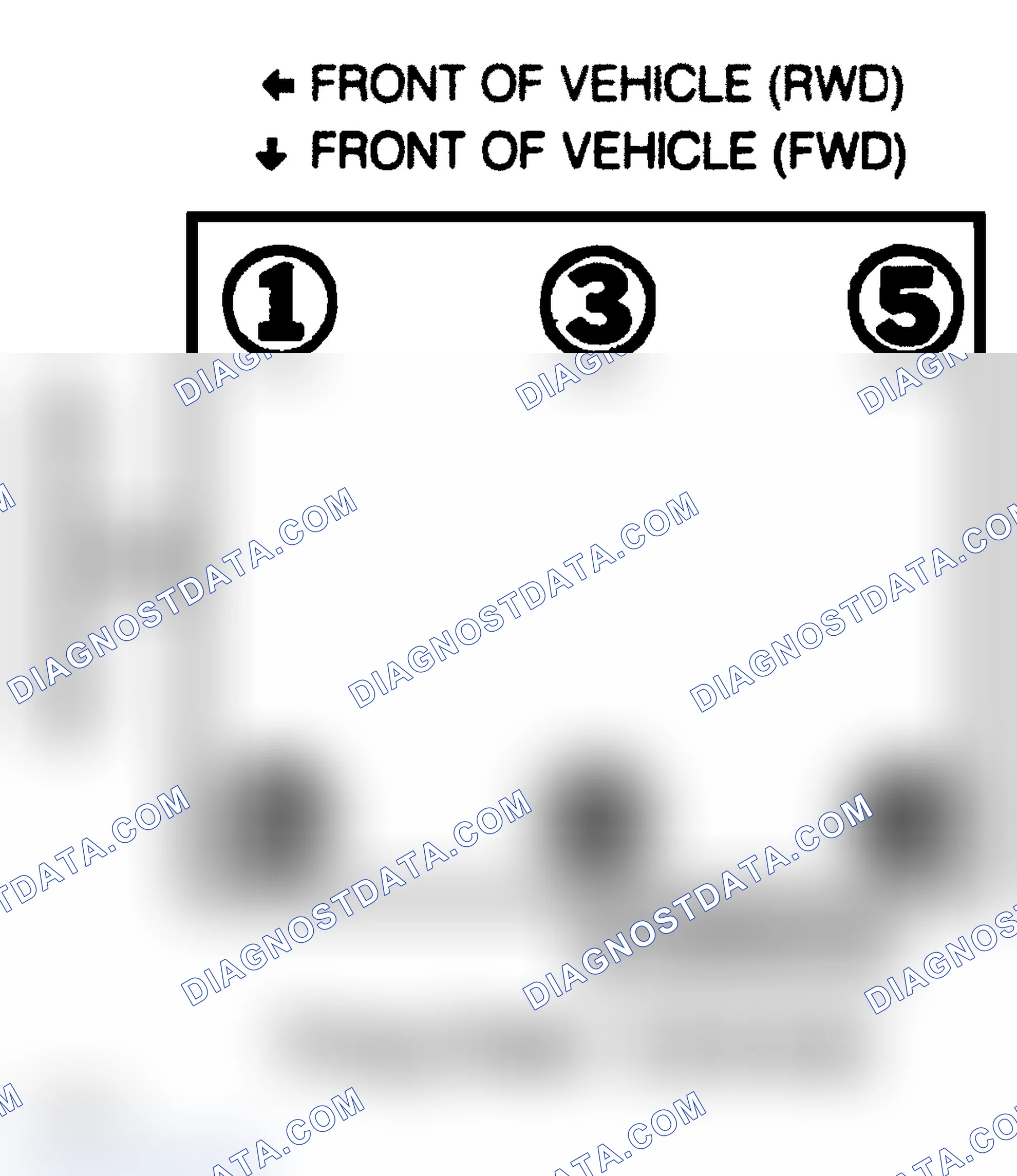 Scheme 7: Firing Order (3.1L - VIN T - All Others; 3.4L - VIN X)