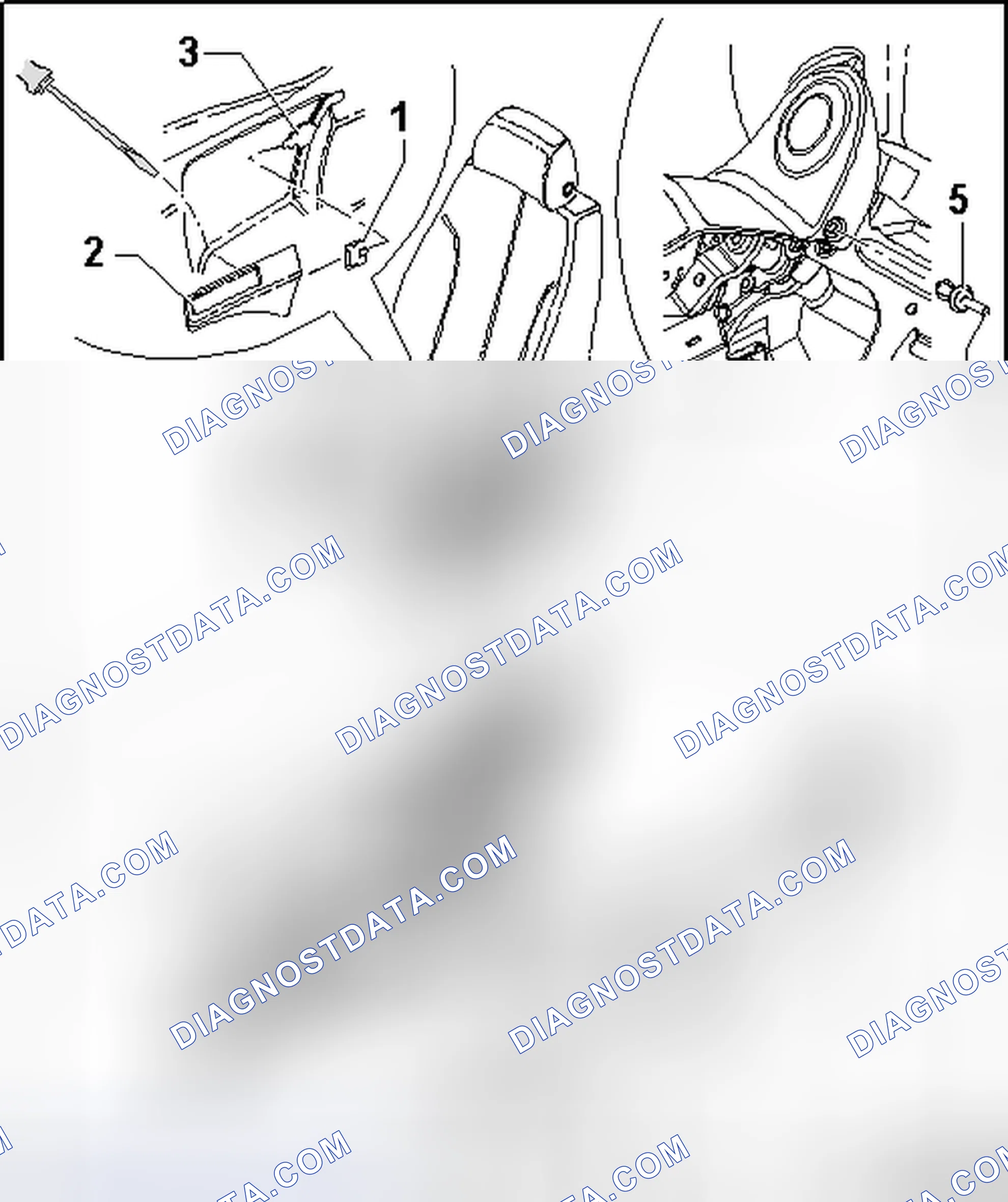 Scheme 20: PARTIAL POWER SEAT TRIM