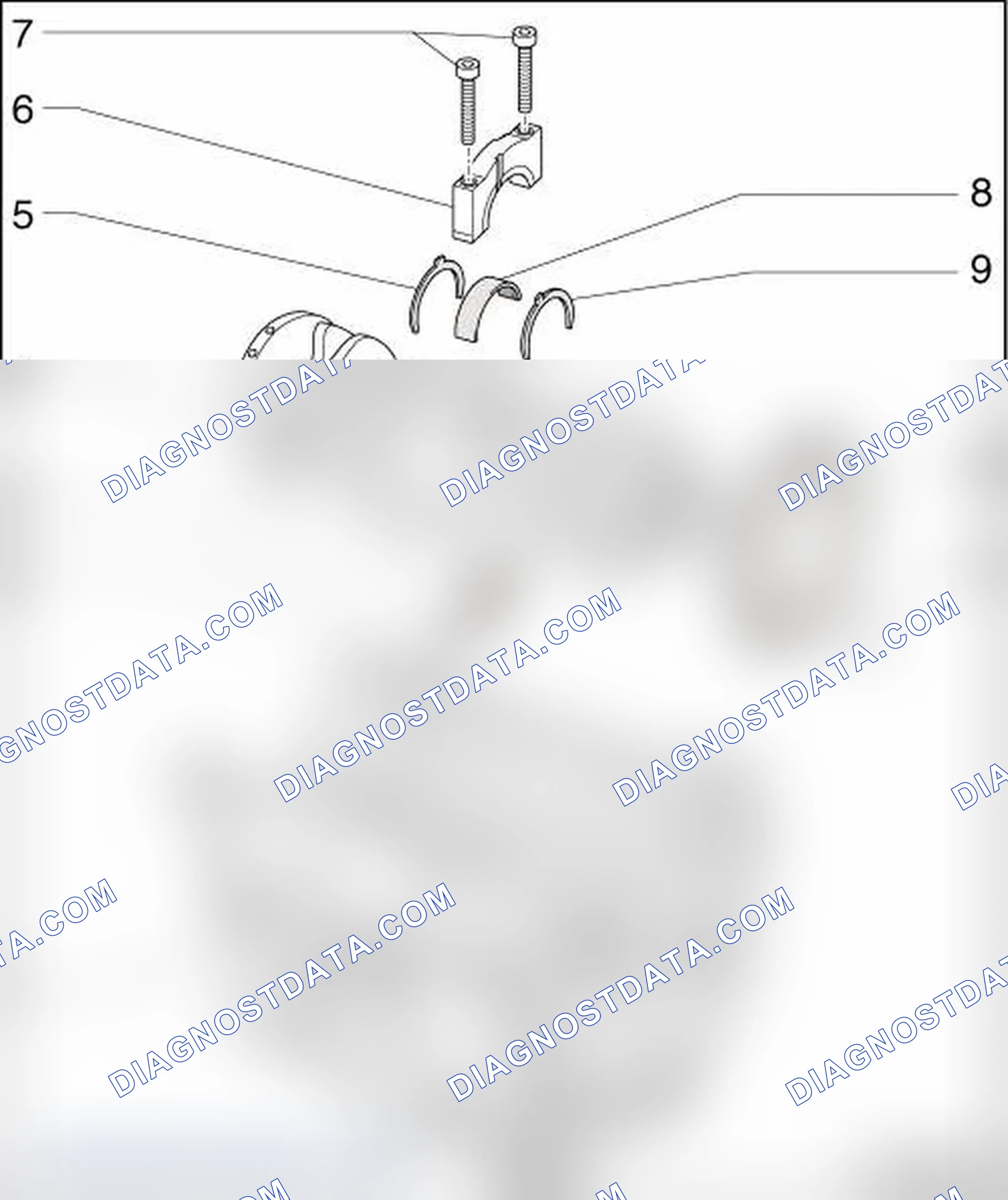 Scheme 218: CRANKSHAFT COMPONENT OVERVIEW