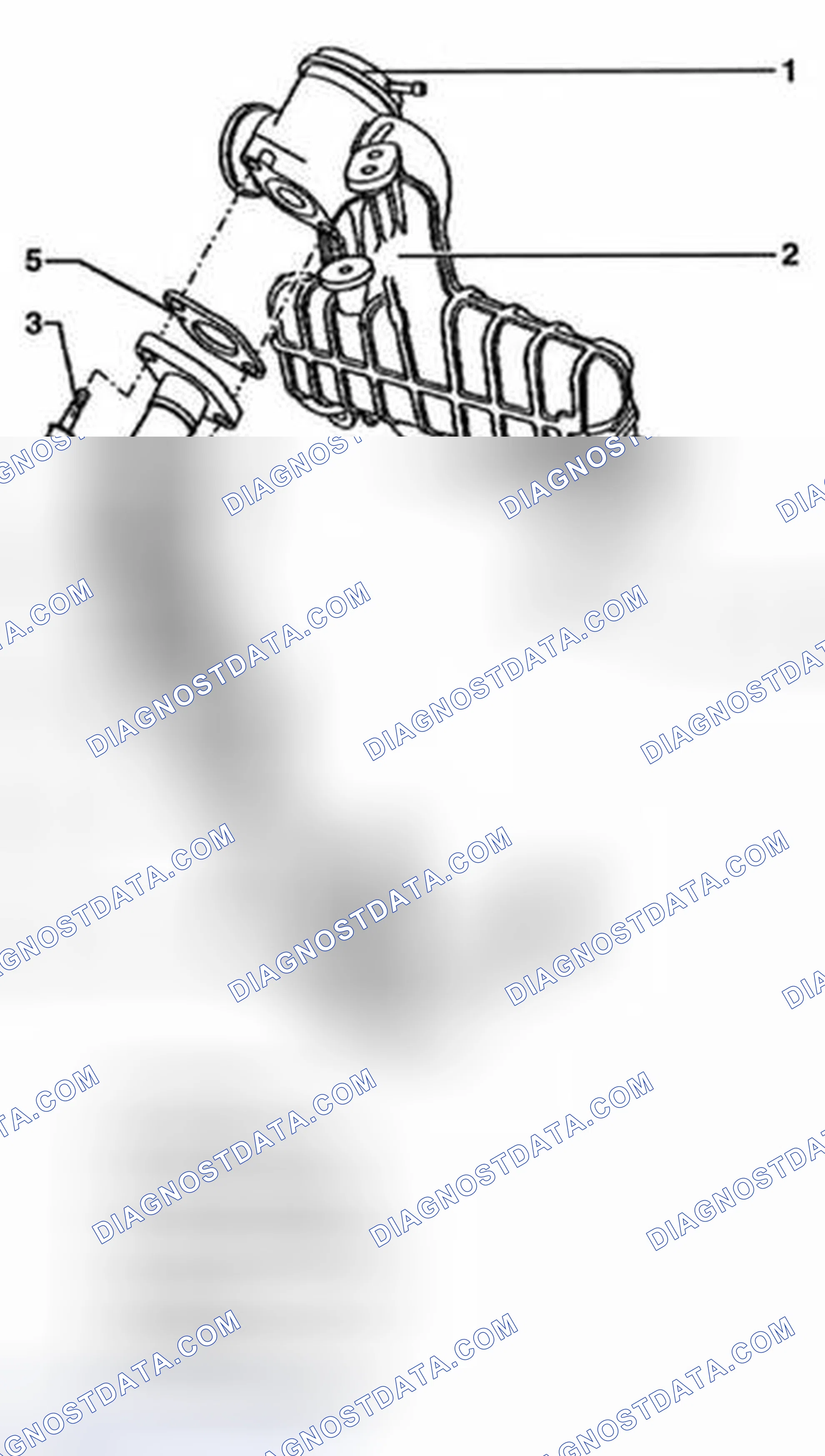 Scheme 35: EGR System Components (Engine Code 1Z)