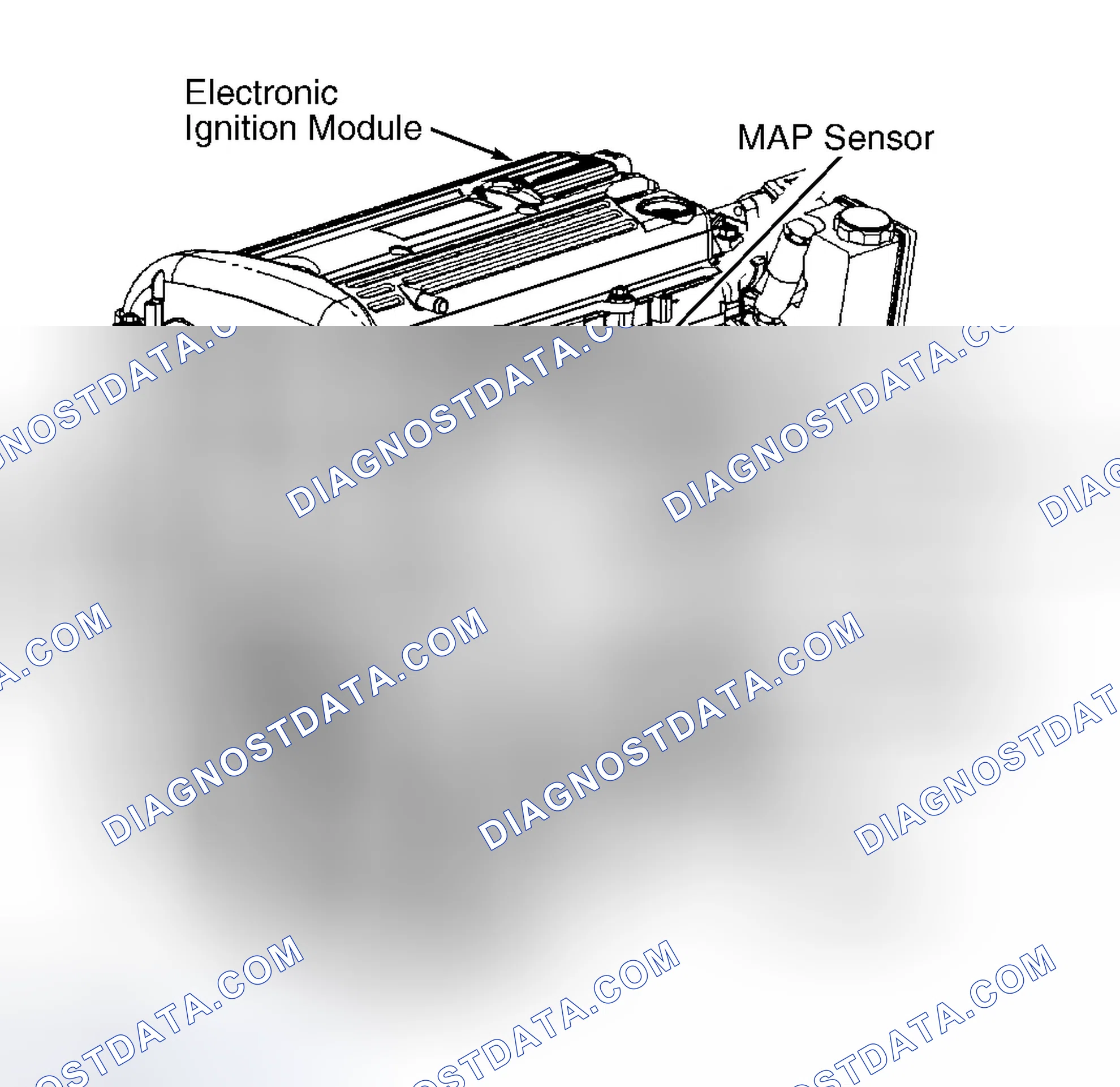 Scheme 48: ENGINE COMPONENT LOCATIONS (2.2L VIN F - SATURN)