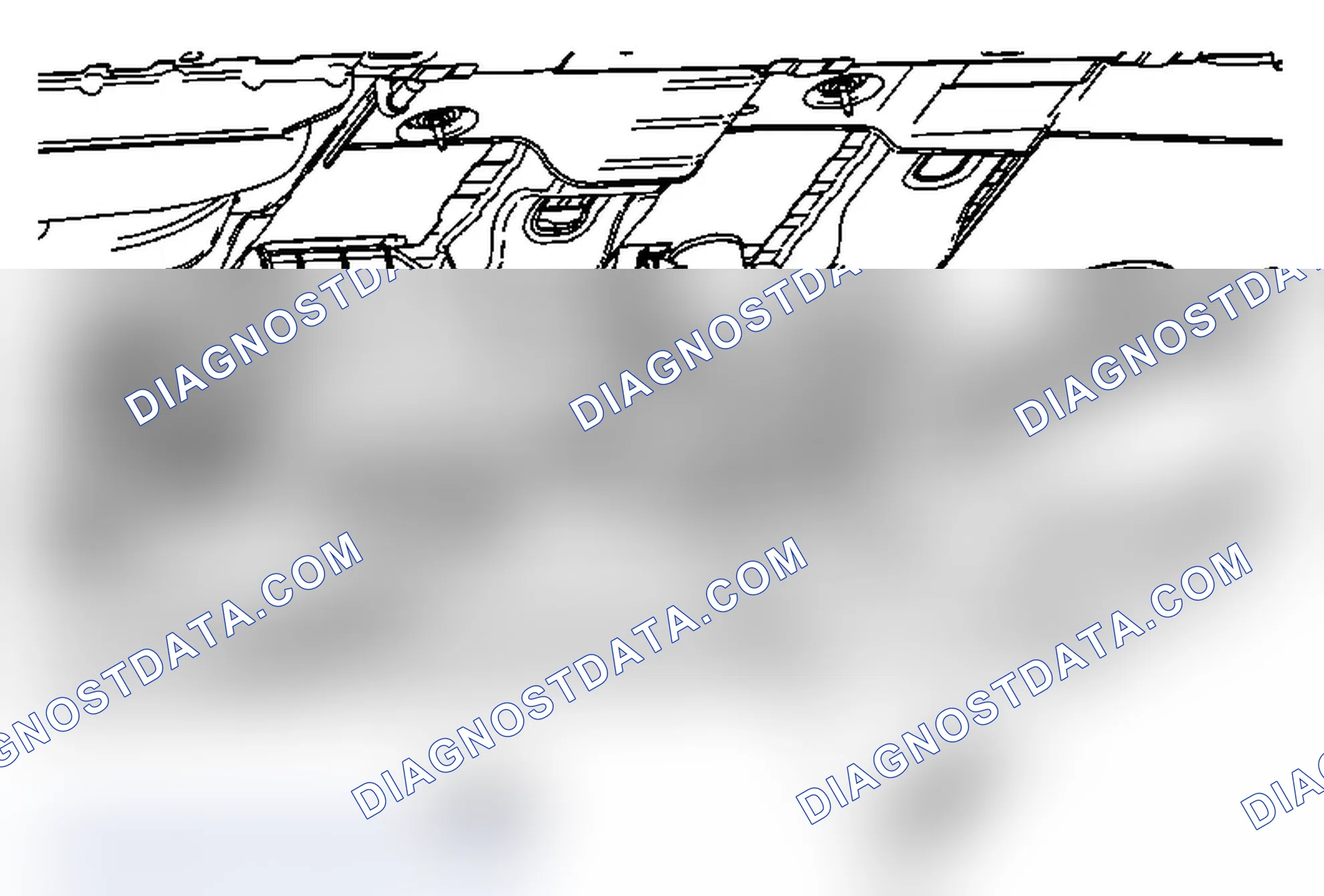 Scheme 44: Fuel Pressure Sensor Replacement - Fuel Feed Pipe