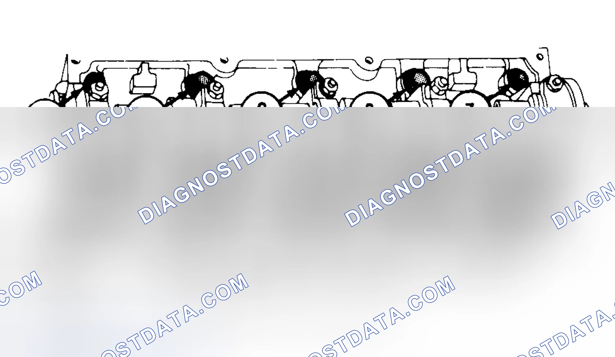 Scheme 7: Typical Cylinder Head Tightening or Loosening Sequence