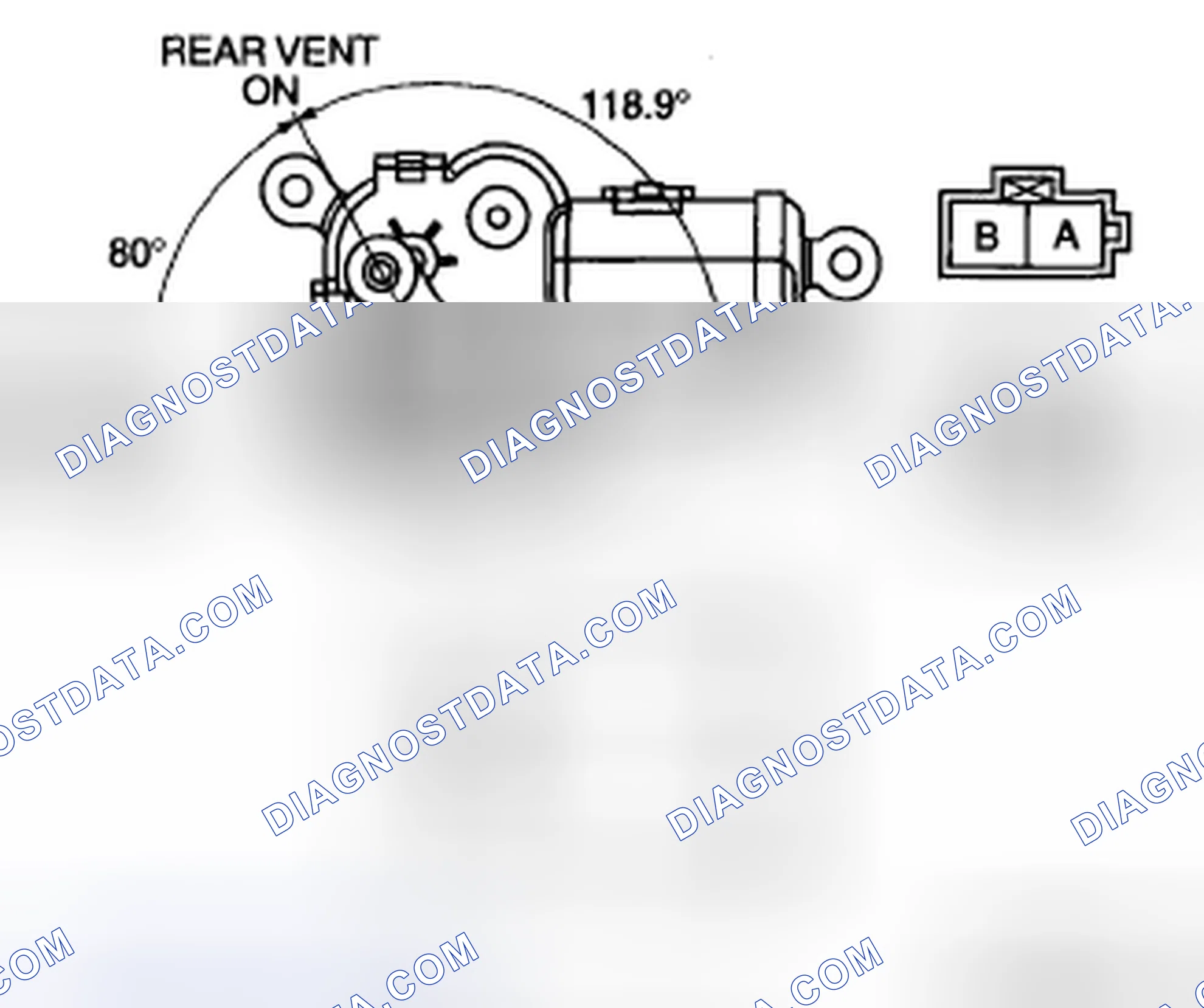 Scheme 16: REAR VENT ACTUATOR INSPECTION [FULL-AUTO AIR CONDITIONER]