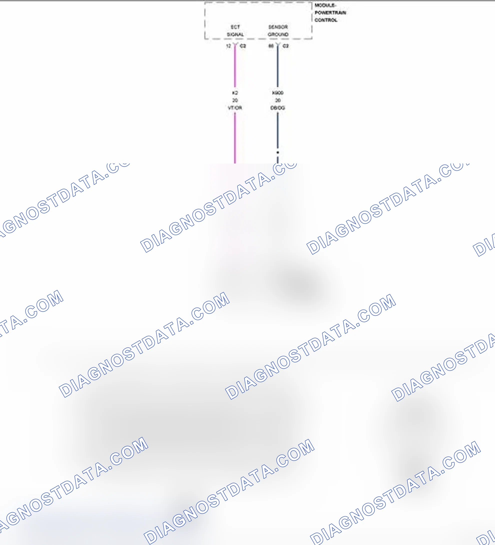 Scheme 31: CHECKING THE ENGINE COOLANT TEMPERATURE SENSOR OPERATION