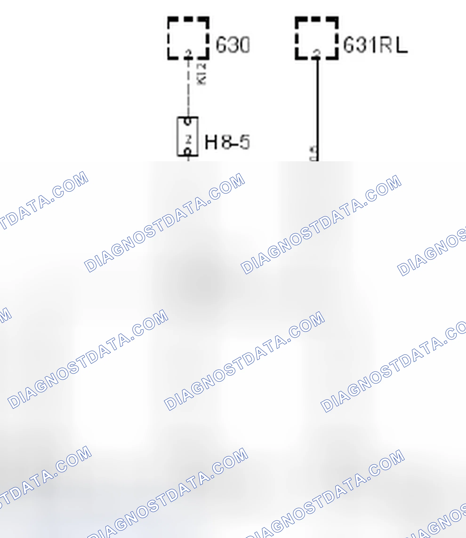 Scheme 19: Crimp Connection J151, Rear Bumper Harness