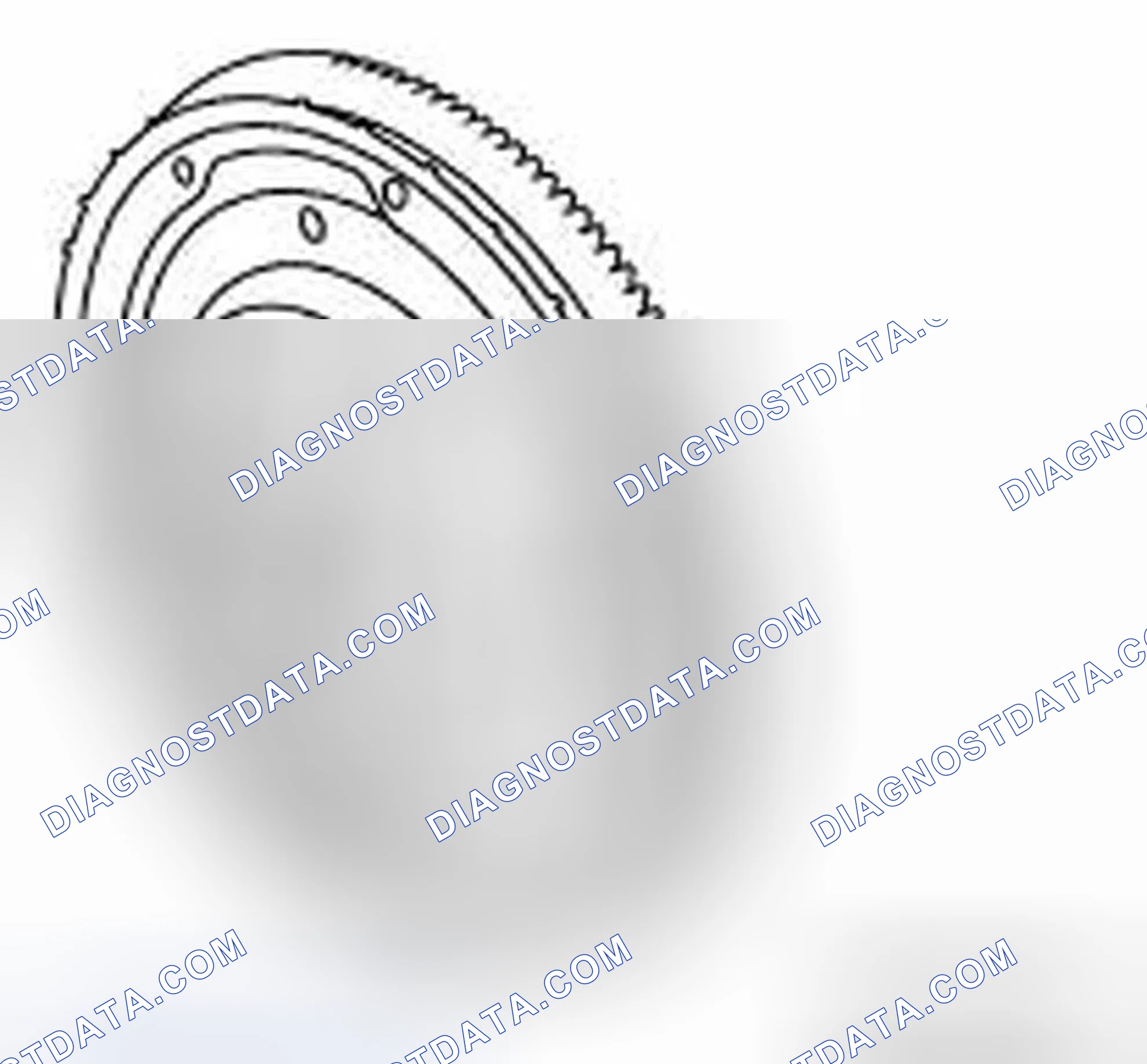 Scheme 305: DRIVE PLATE (A/T models)