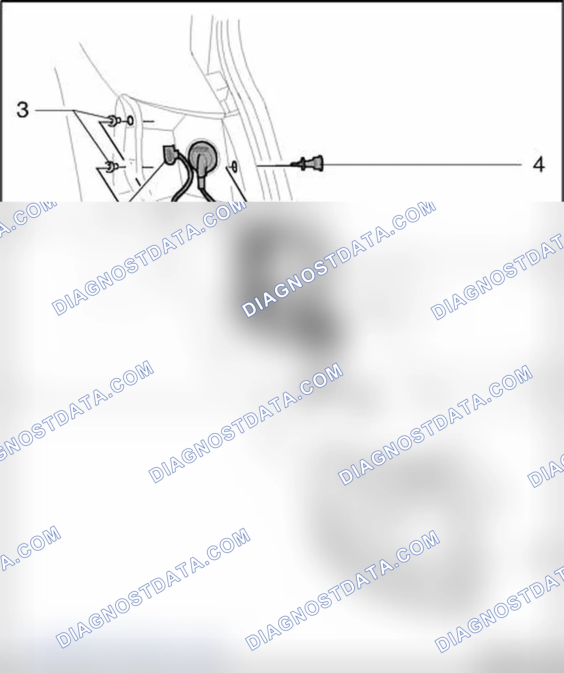 Scheme 266: Rear lights in rear fender - Avant, assembly