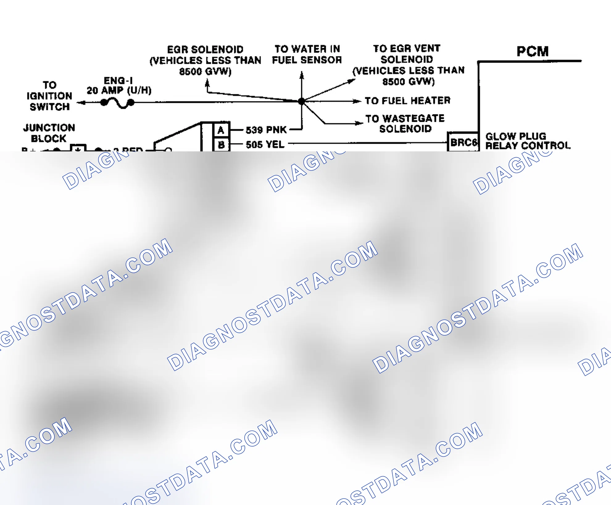 Scheme 99: DTC P0380 Schematic