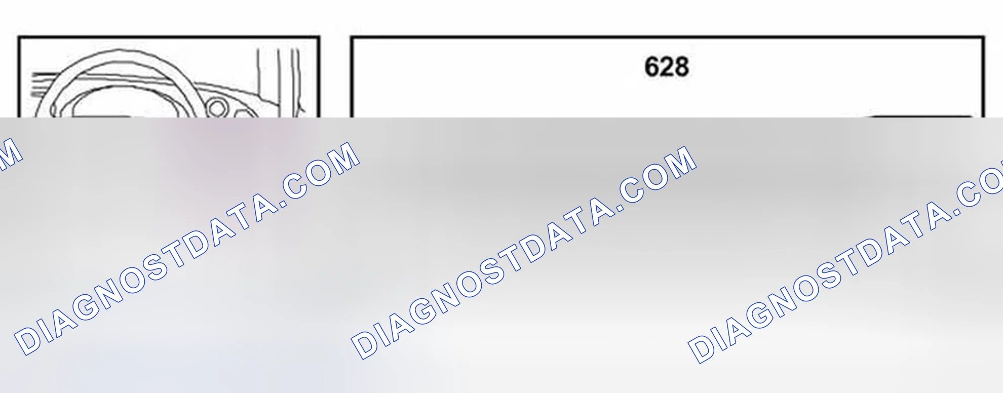 Scheme 77: Identifying Control Module, Dice (628) (RHD)