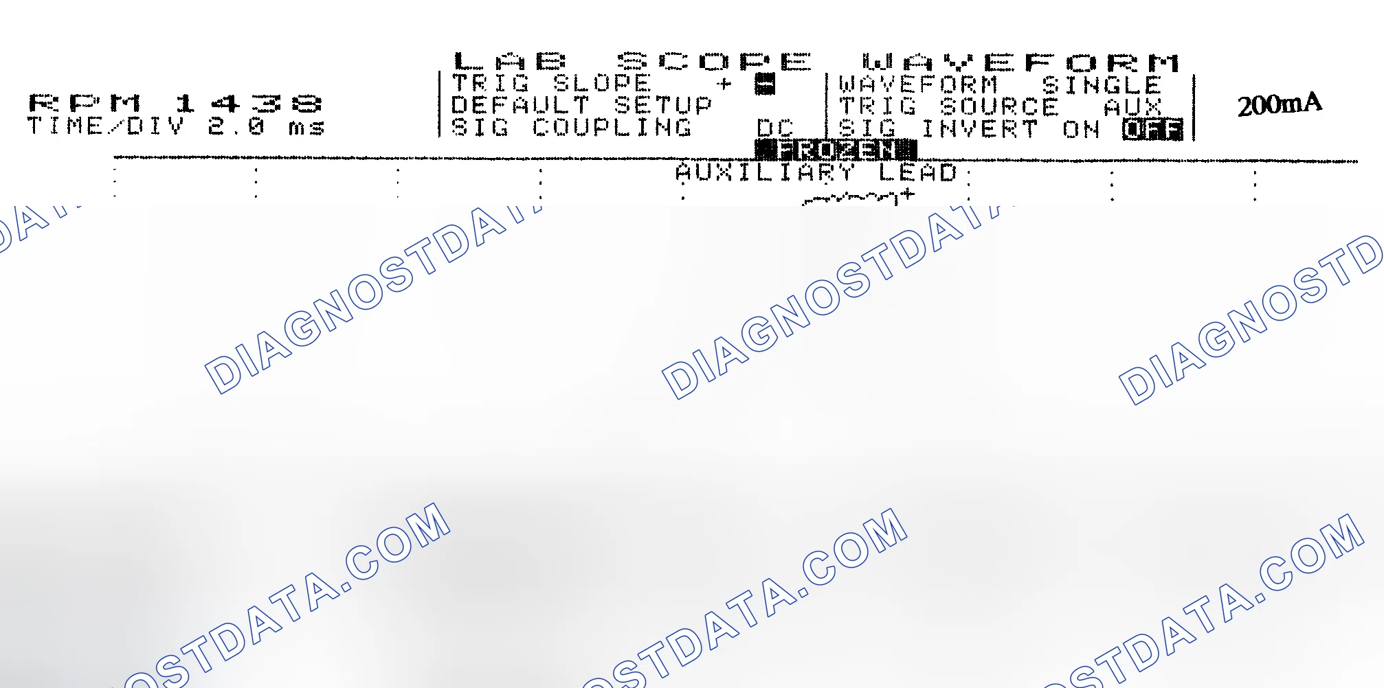 Scheme 15: Single Injector w/Normal Current Flow - Current Pattern