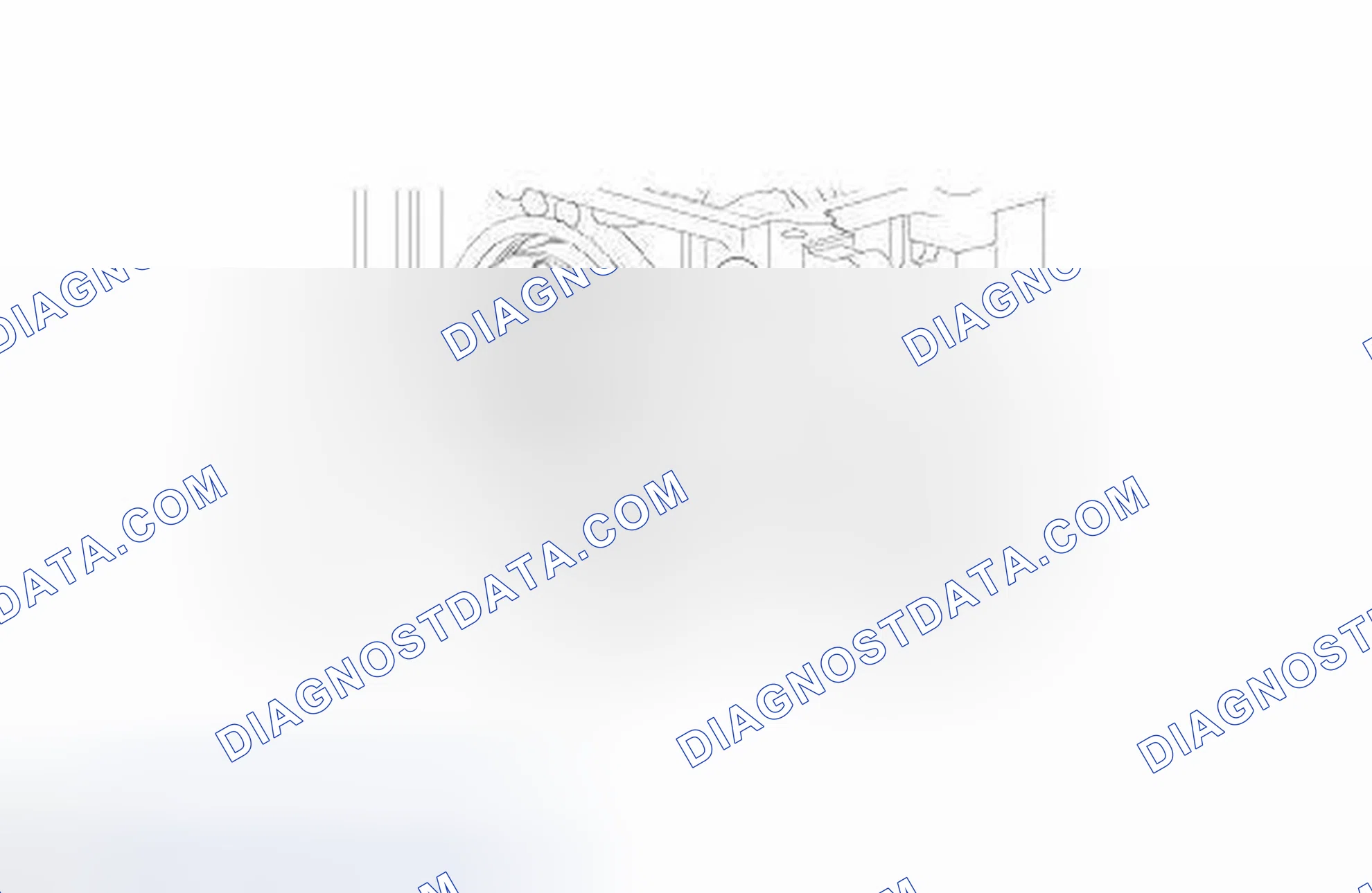 Scheme 50: CRANKSHAFT MAIN BEARING JOURNAL CLEARANCE (V6 3.0L PETROL)