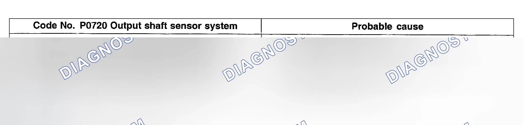 Scheme 56: DTC P0720: Output Shaft Sensor System