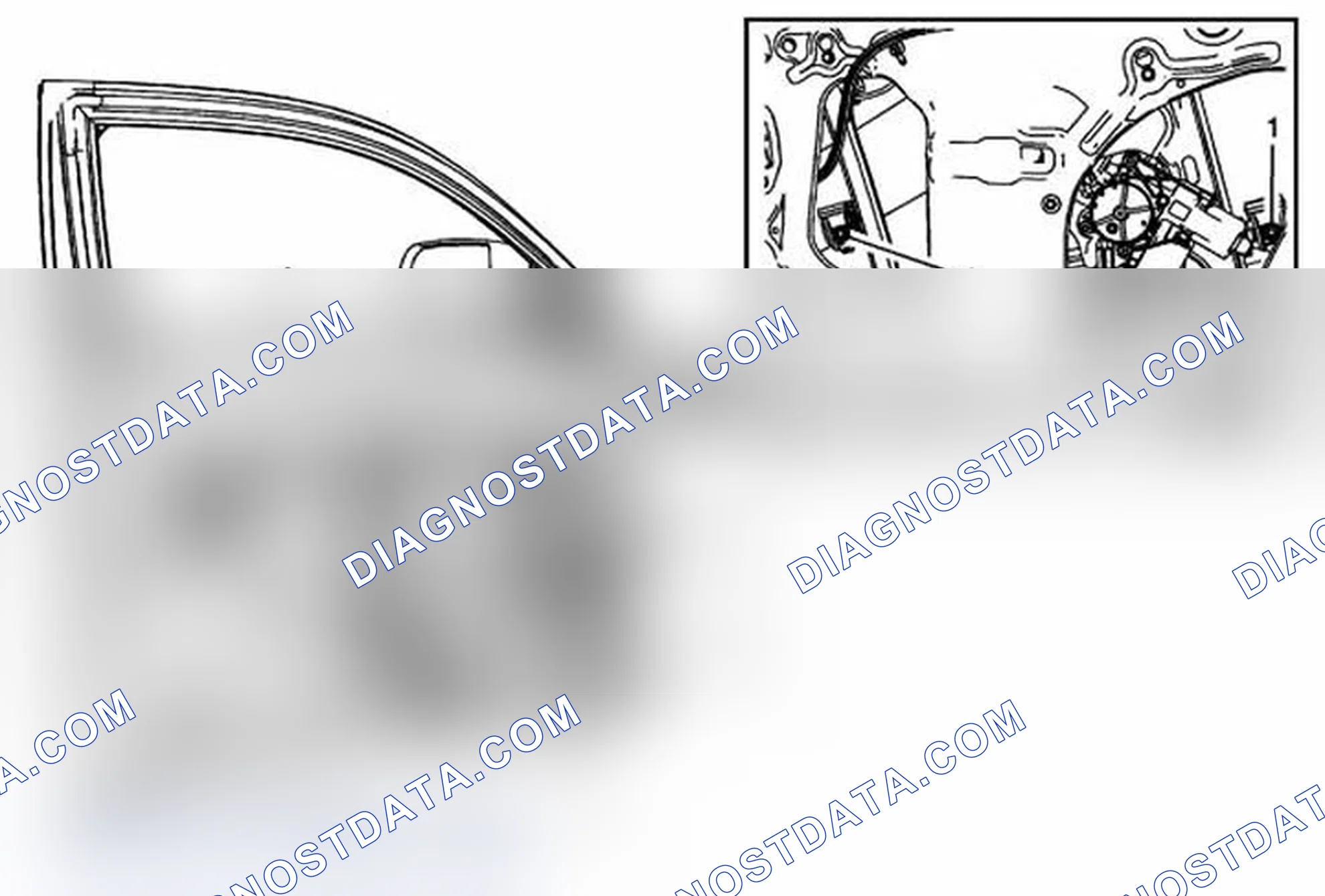 Scheme 10: Front Side Door Window Regulator Replacement