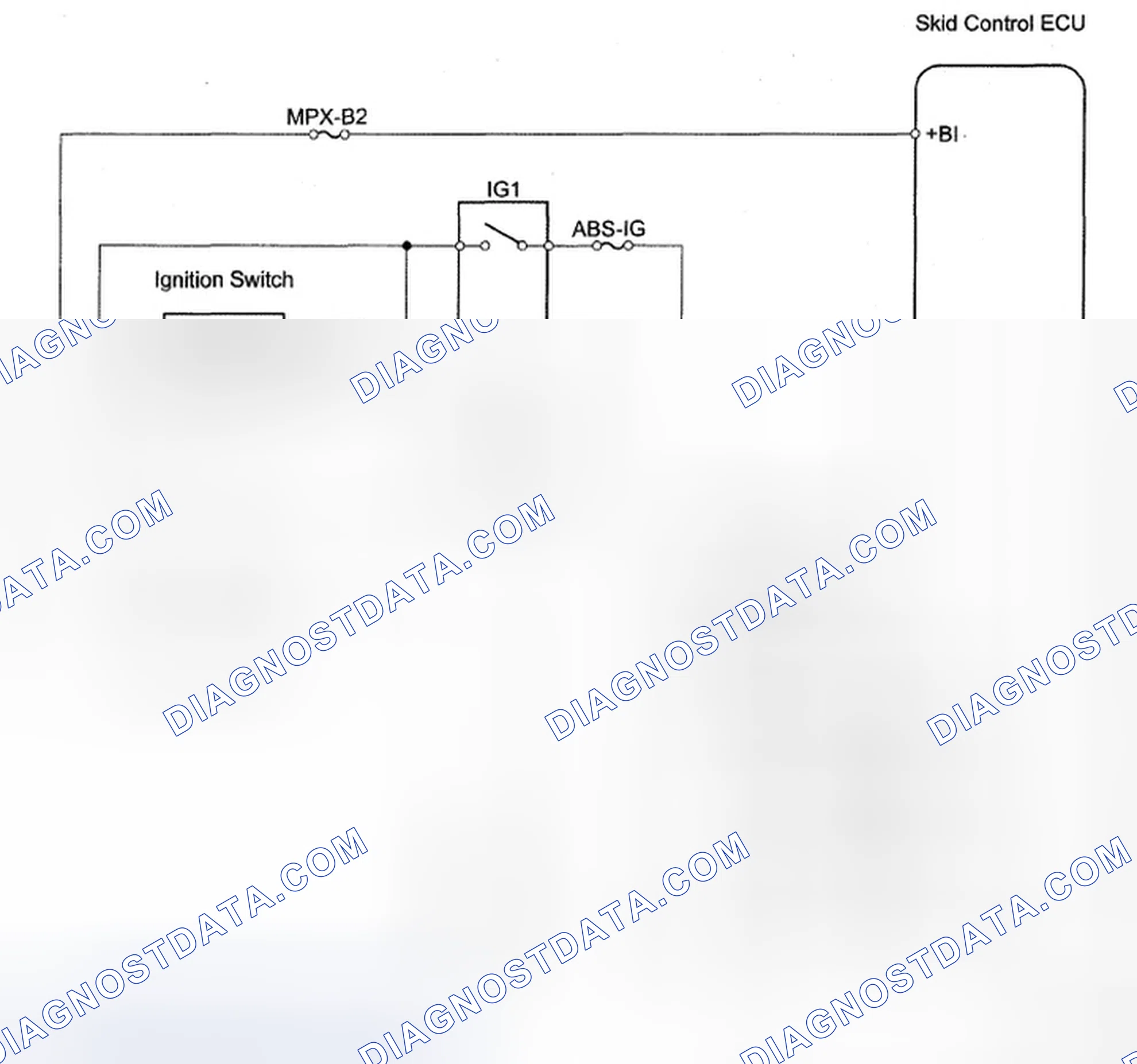 Scheme 13: Steering Angle Sensor Circuit Malfunction - Wiring Diagram