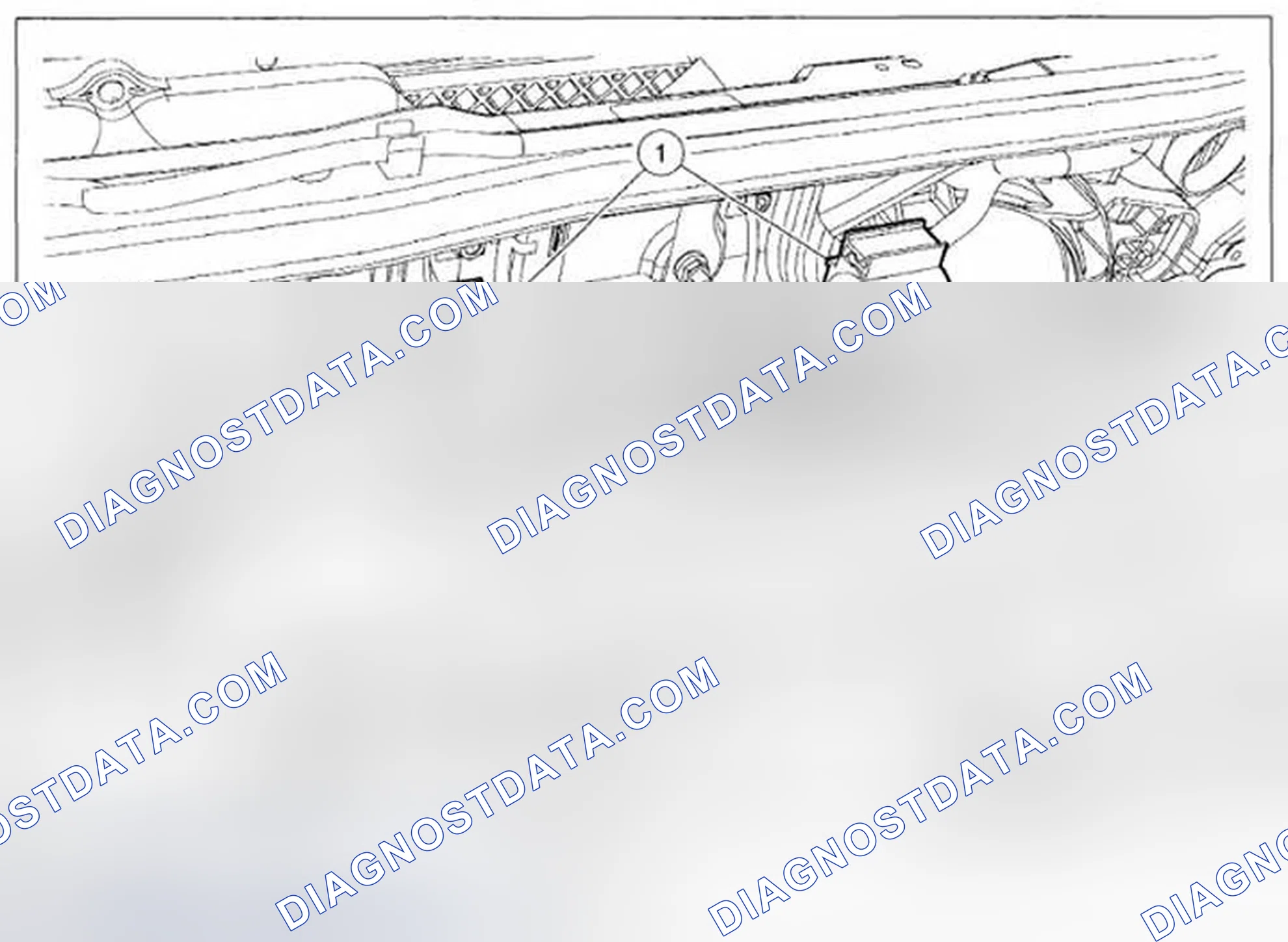 Scheme 371: VALVE COVER REMOVAL/INSTALLATION - LH, 3.0L