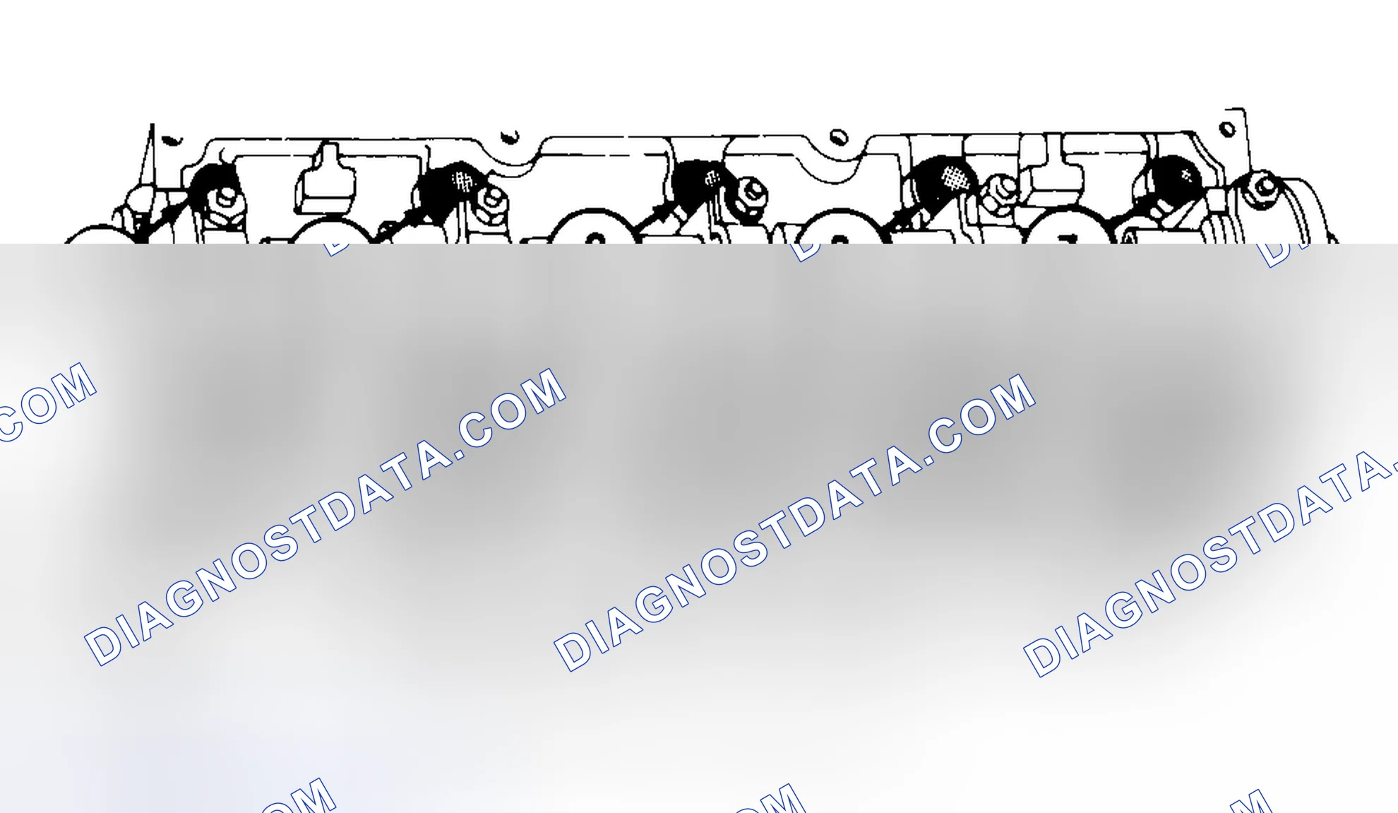 Scheme 7: Typical Cylinder Head Tightening or Loosening Sequence