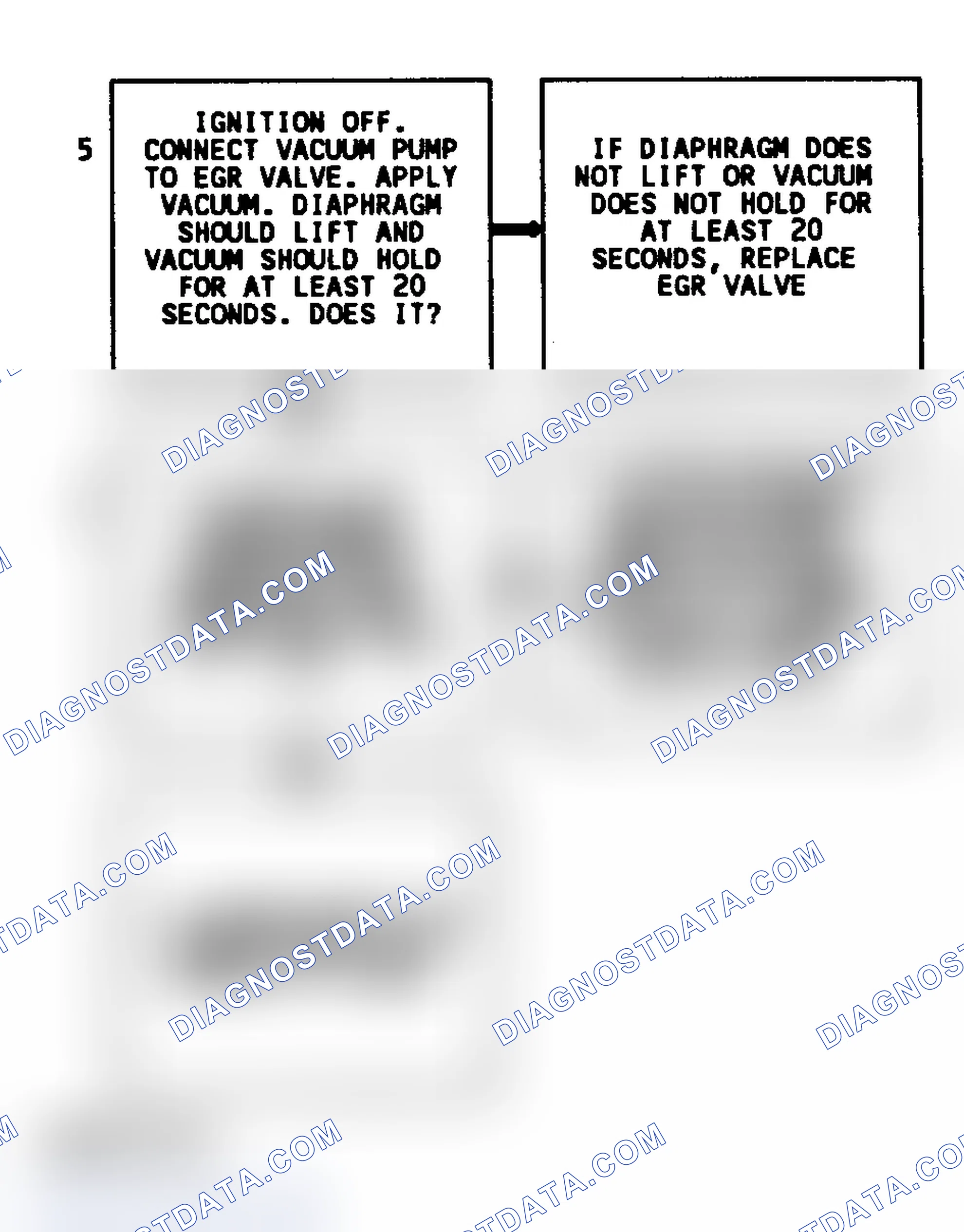 Scheme 312: CODE 32, Flowchart, EGR System Error (3.1L) (2 of 2)
