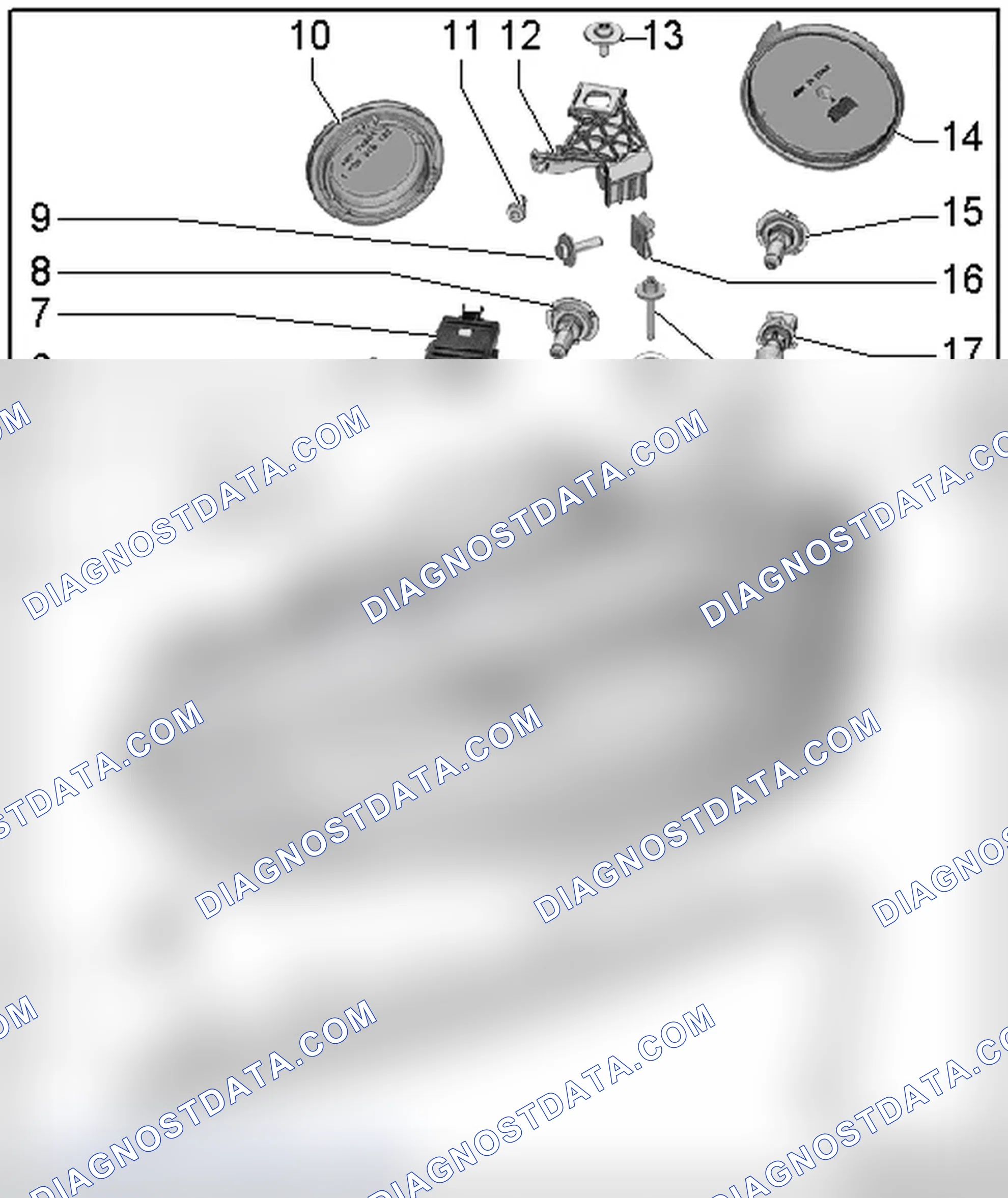 Scheme 11: HALOGEN HEADLAMPS OVERVIEW, FROM MY 2012