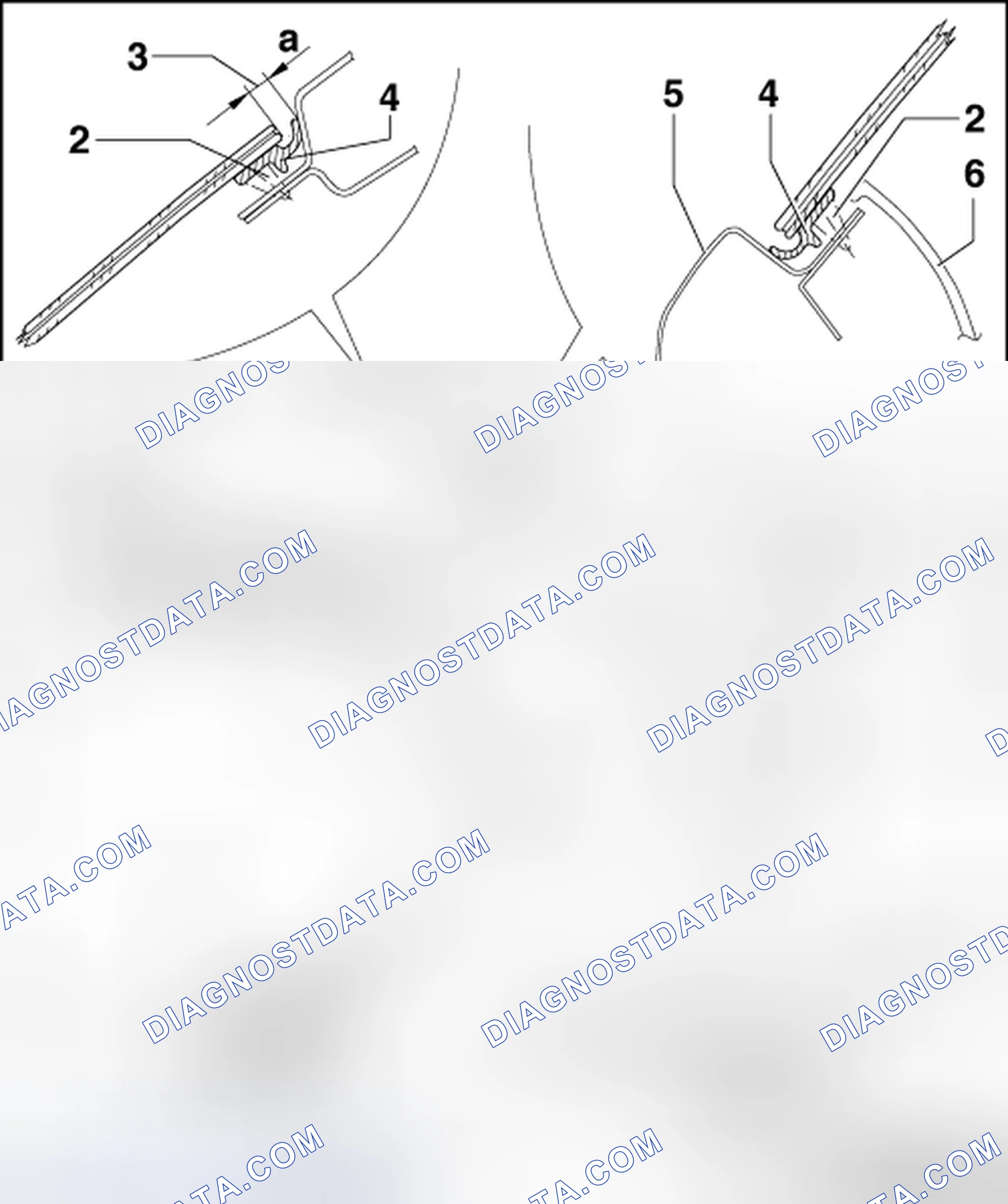Scheme 54: WINDSHIELD ASSEMBLY OVERVIEW