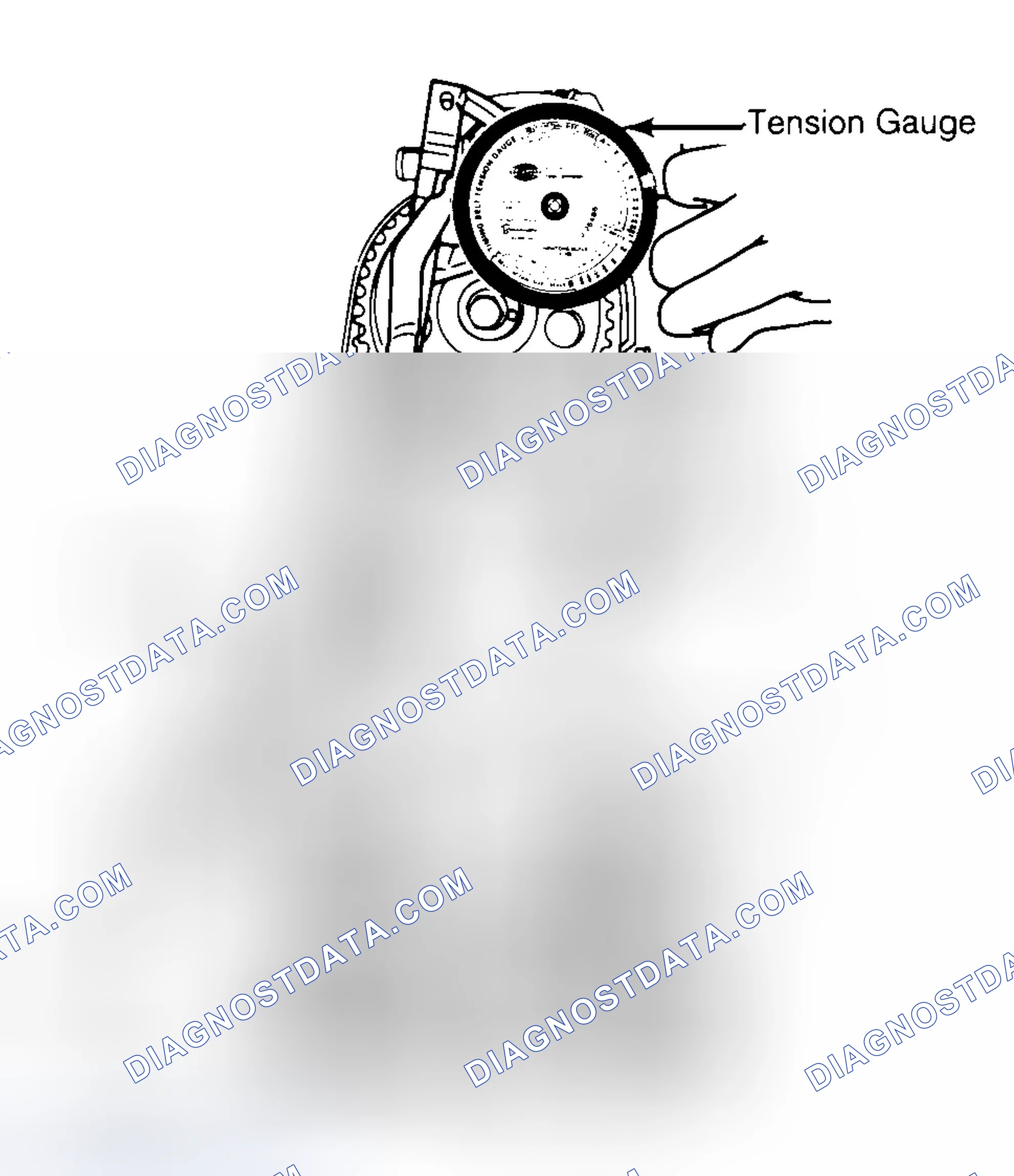 Scheme 3: Adjusting Typical Timing Belt Tension