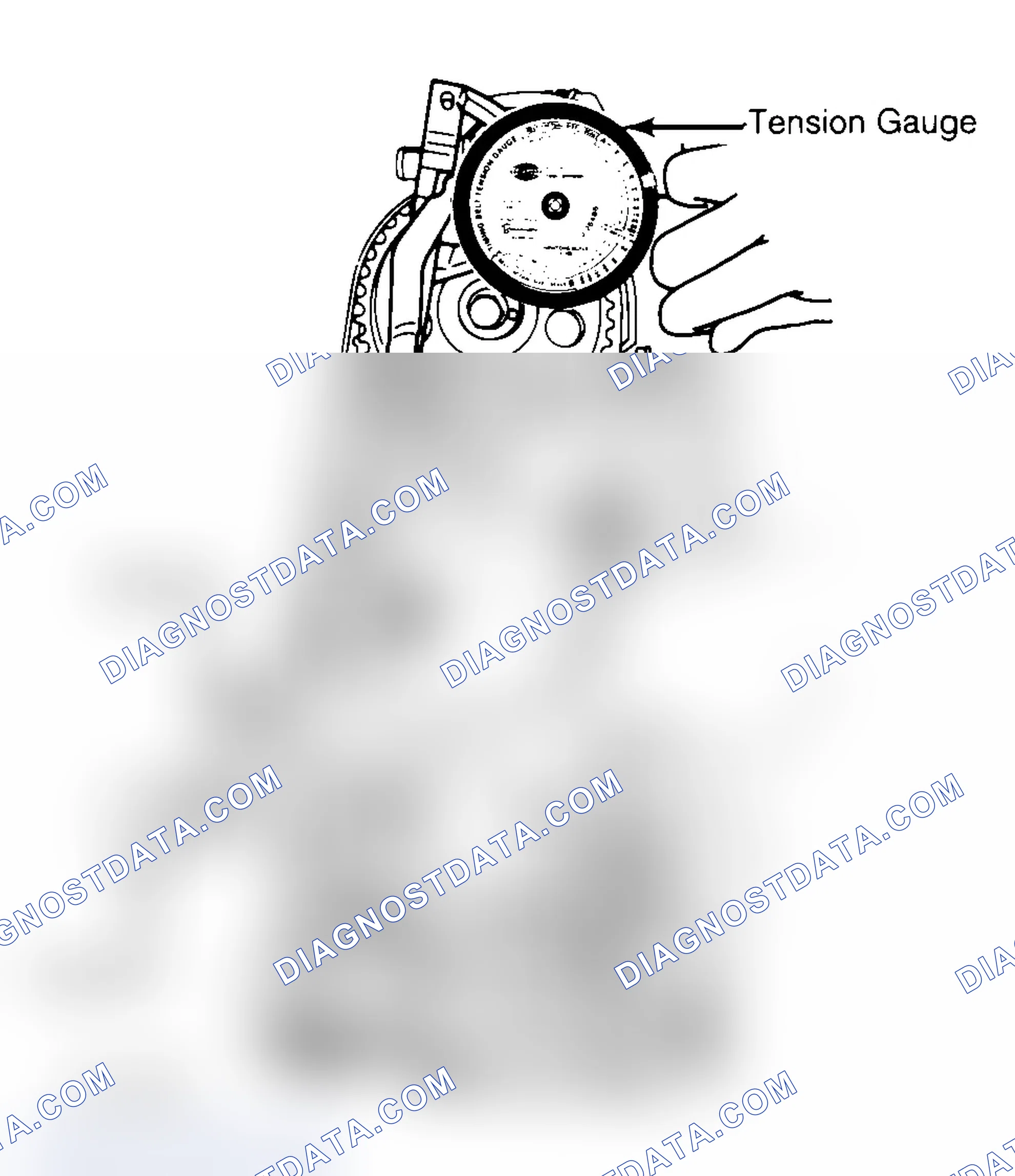 Scheme 3: Adjusting Typical Timing Belt Tension