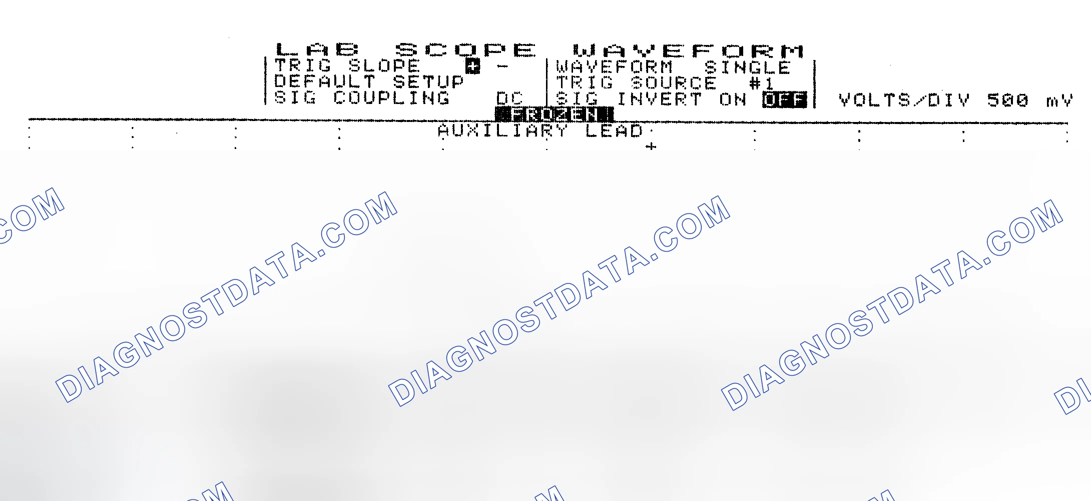 Scheme 10: Single Injector w/Excessive Current Flow - Current Pattern