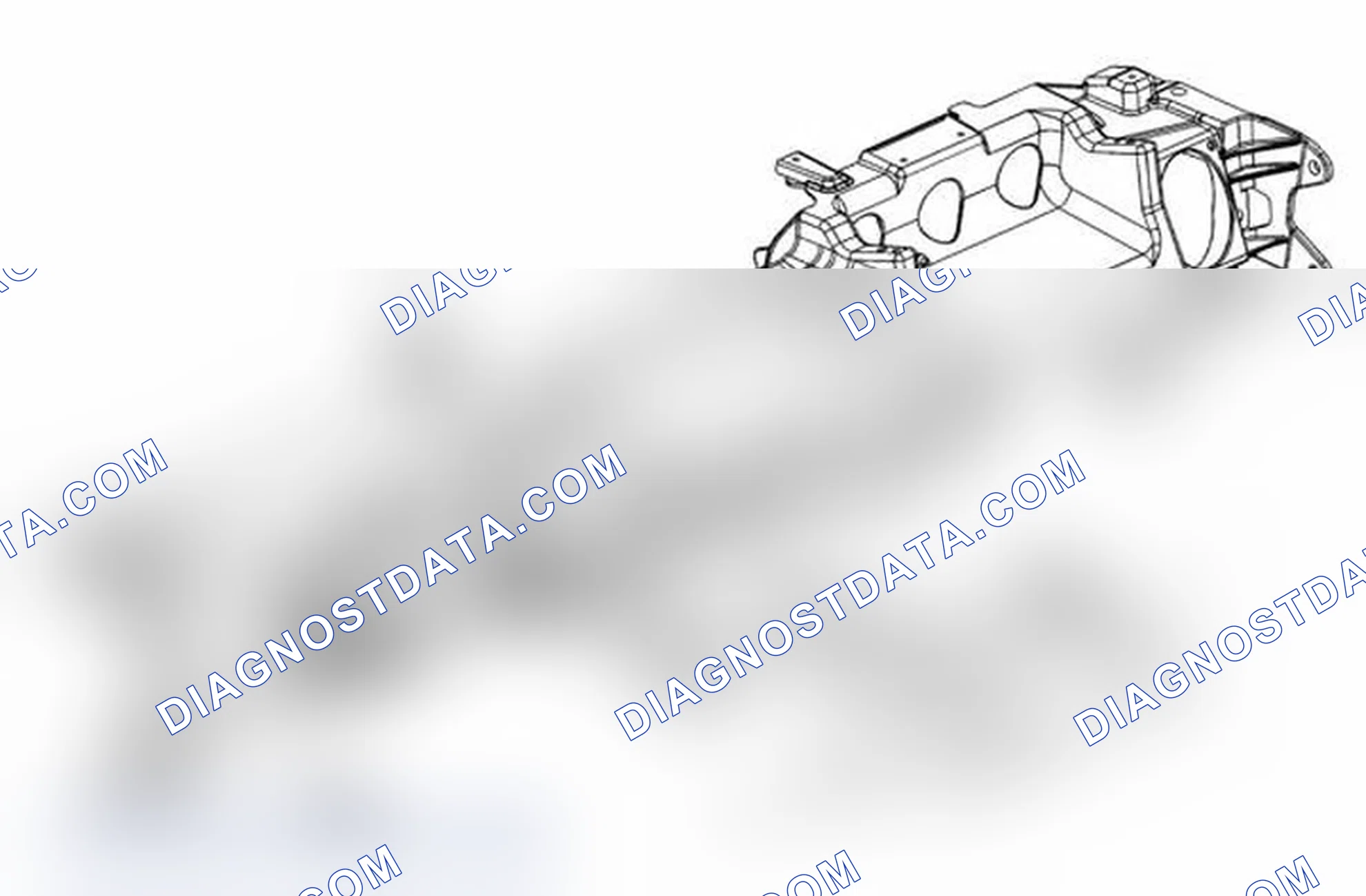 Scheme 46: Instrument Panel Center Support Bracket Replacement